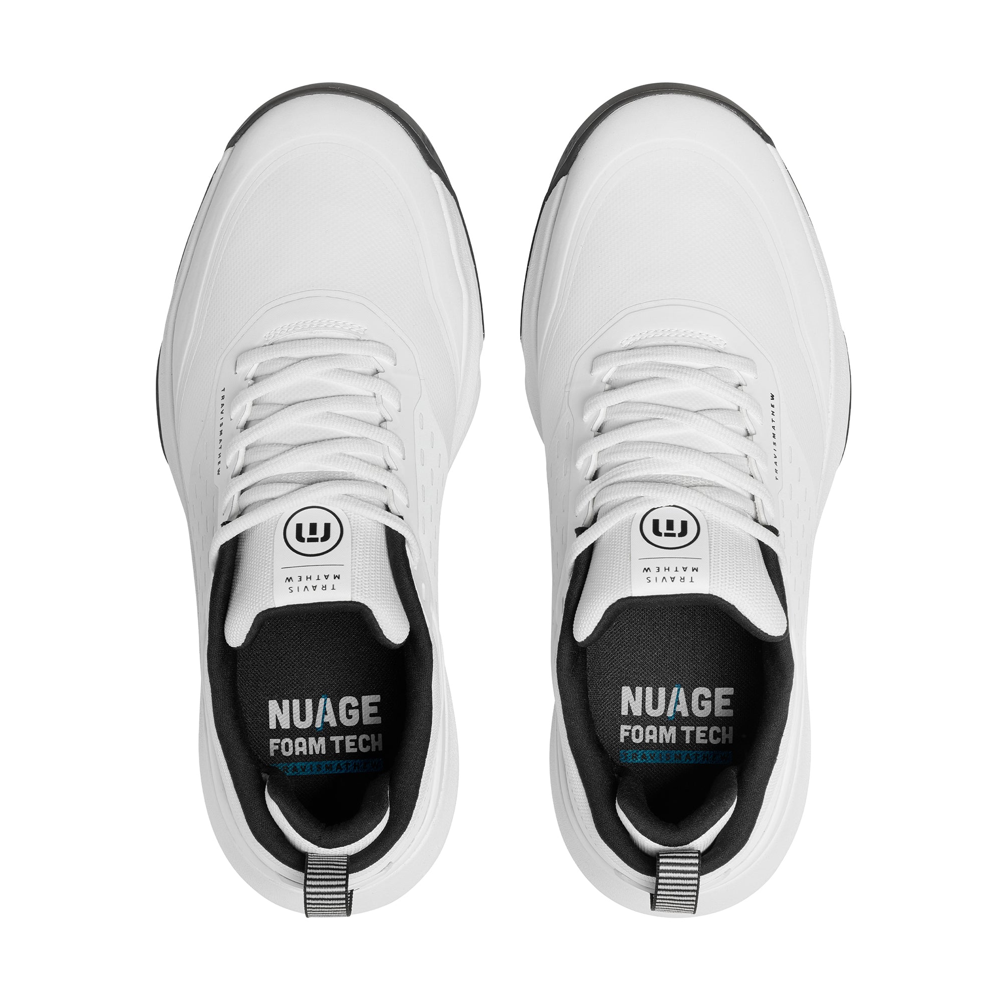 TravisMathew The Nuage Mega Golf Shoes - Classic White/Black