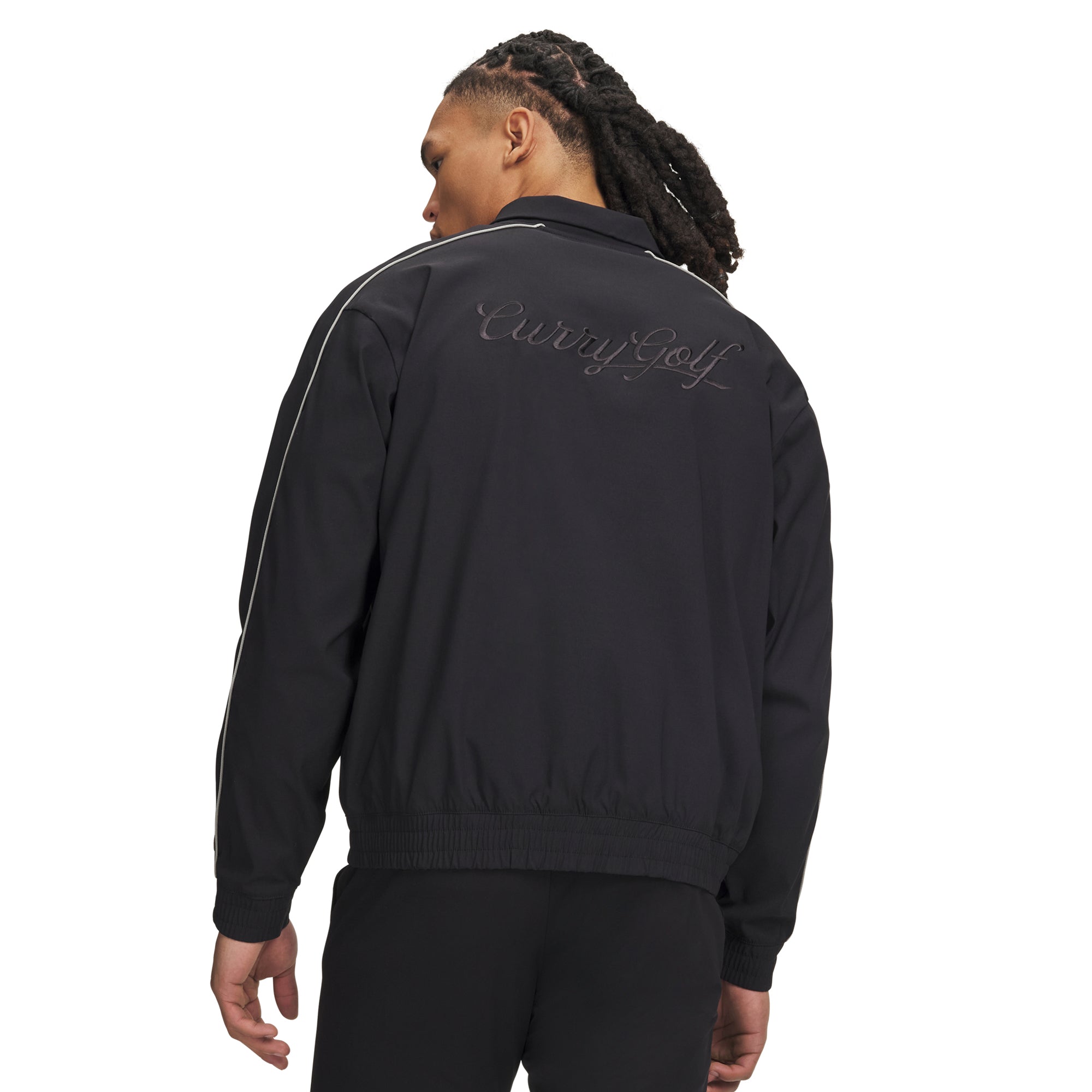 Under Armour Golf Curry Club Jacket - Black 001 - 6009791-001