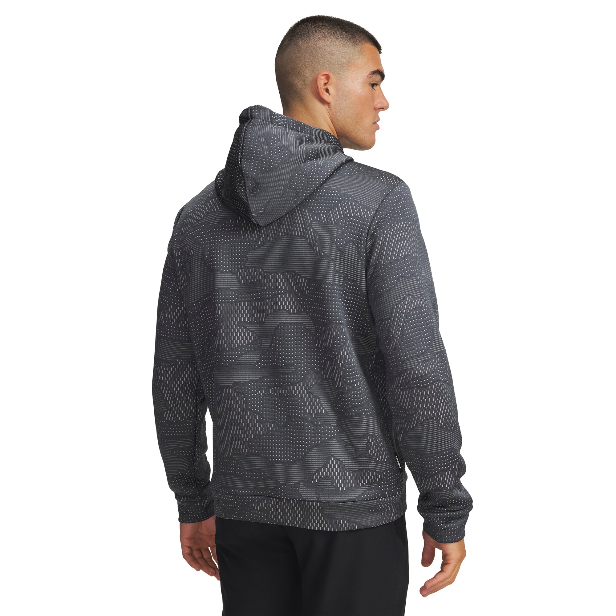 Under Armour Golf Drive Midlayer Jacquard Hoodie - Castlerock