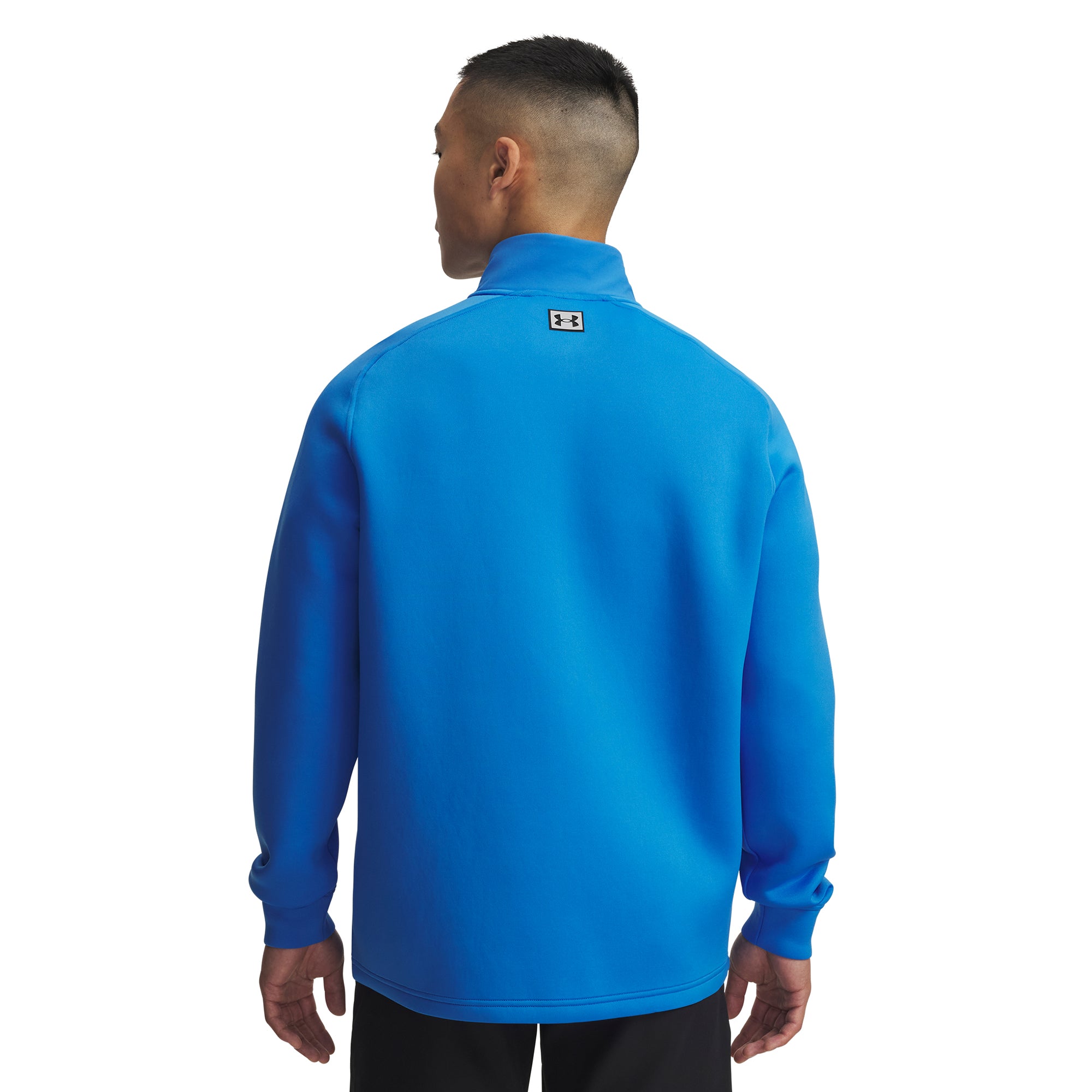 Under Armour Golf Drive Pro Hybrid 1/4 Zip Midlayer - Blue