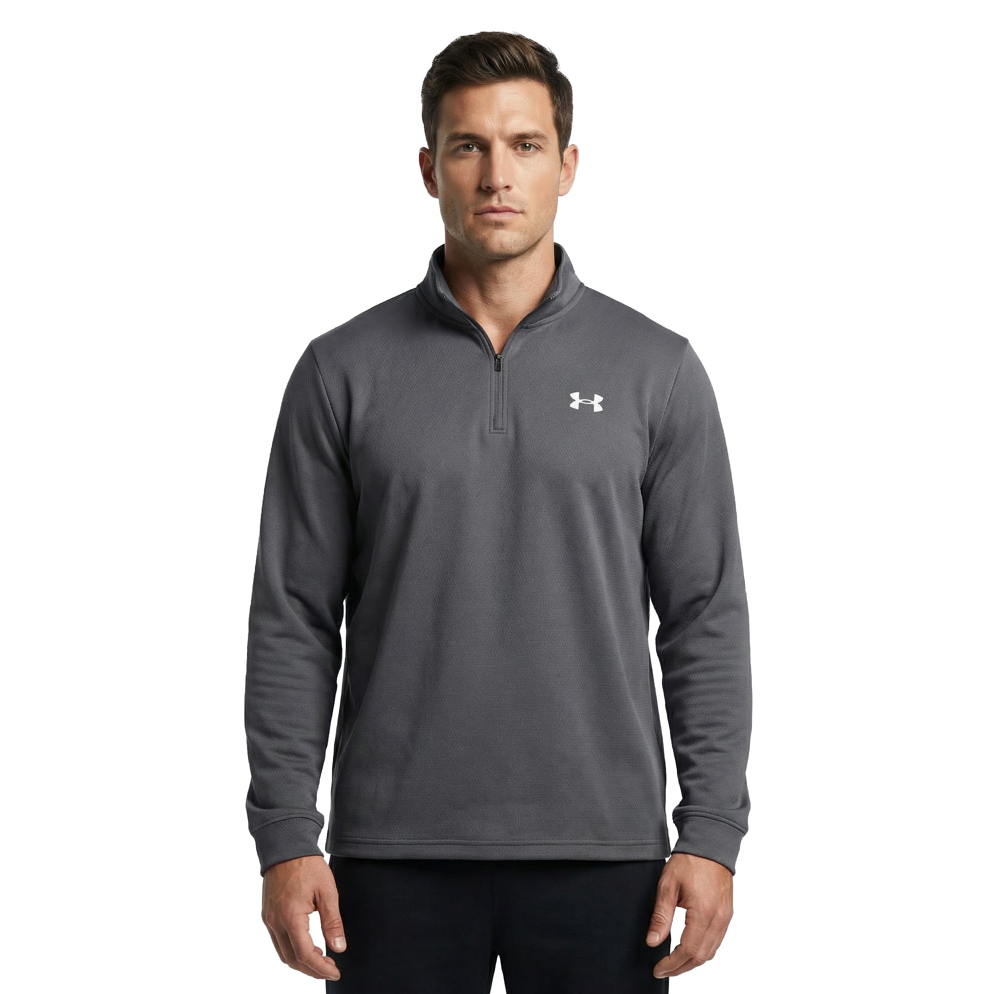 Under Armour Golf MatchPlay 1/4 Zip - Castlerock/White 025