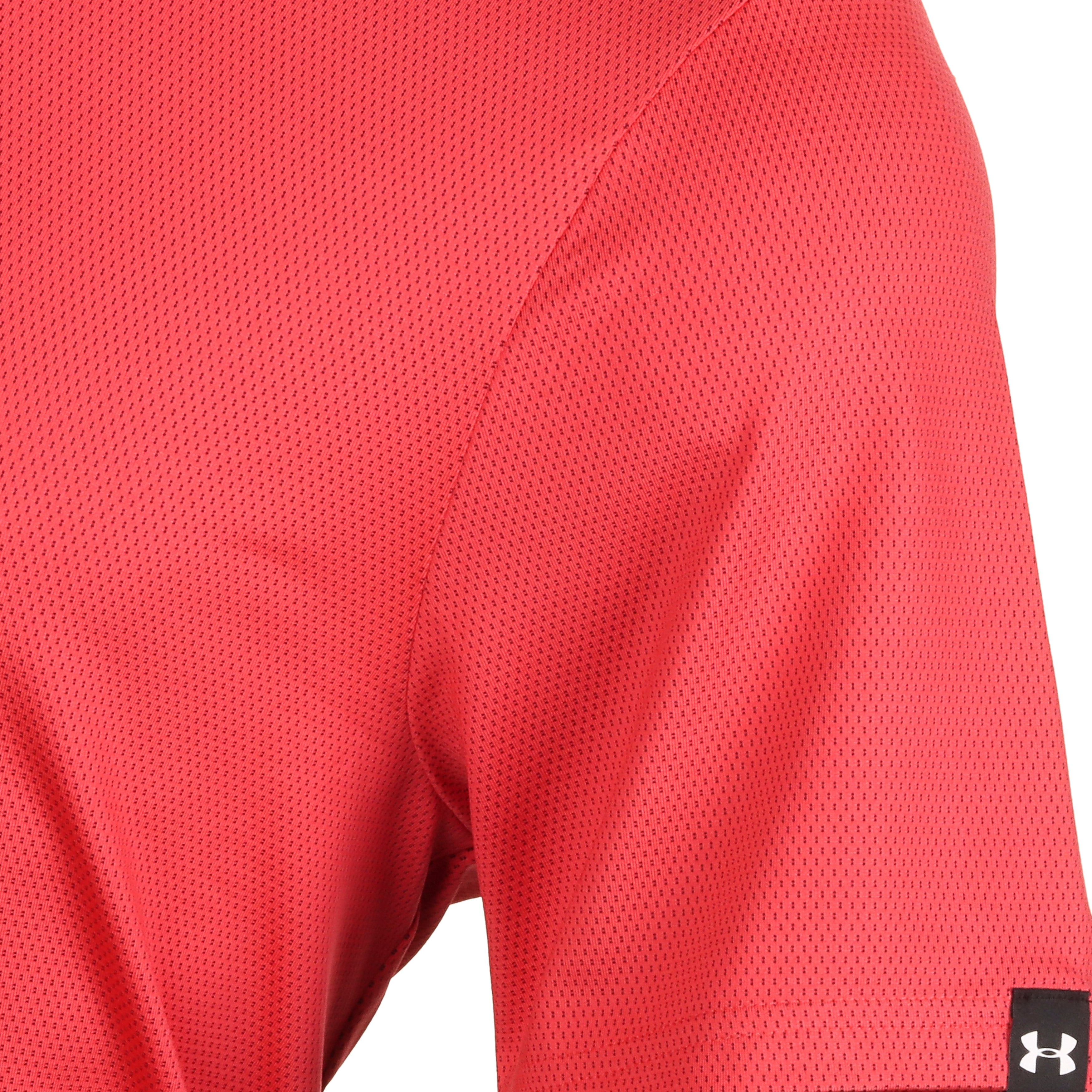 Under Armour Playoff Dash Golf Polo Shirt - Red/Black Under Armour Playoff Dash Golf Polo Shirt - Red/Black