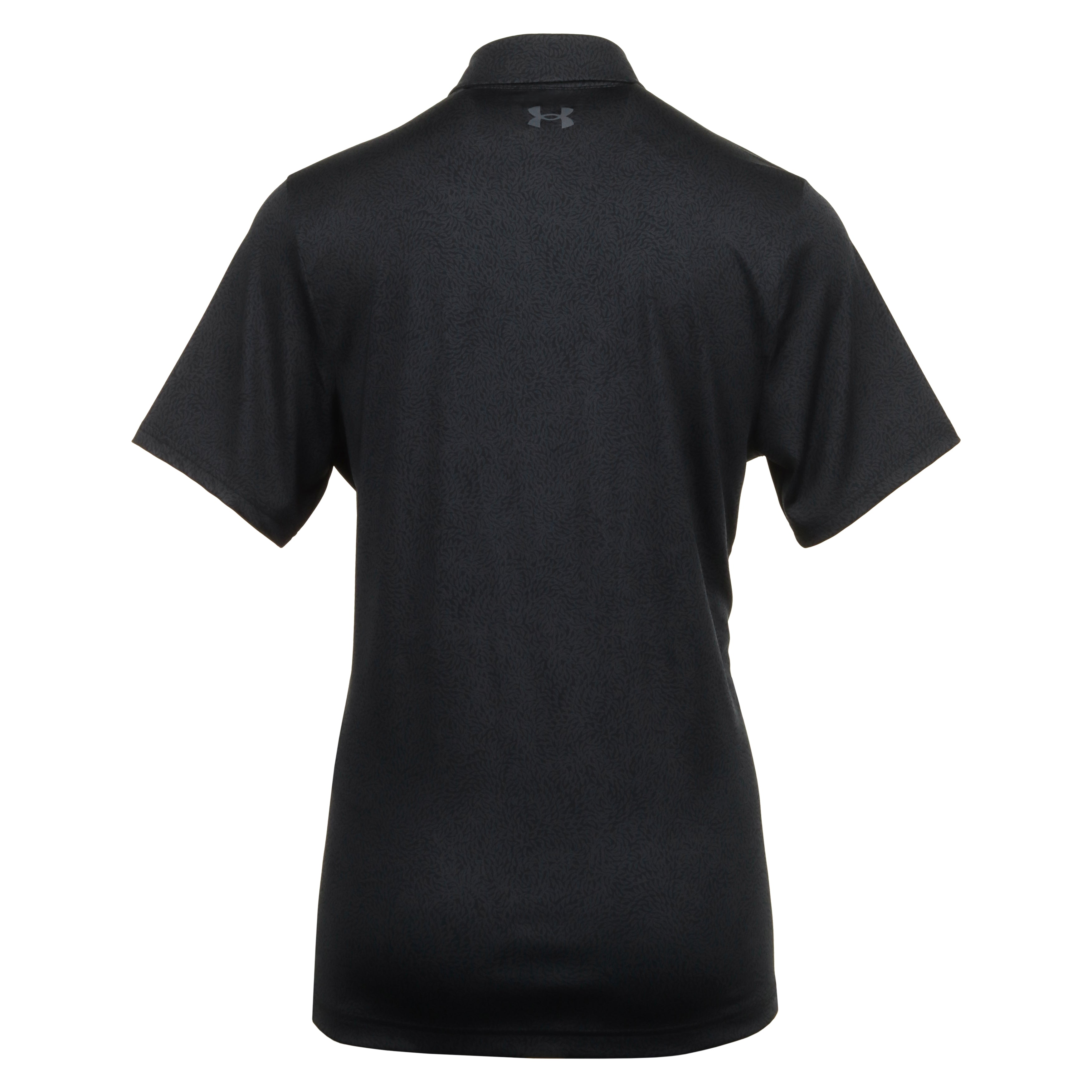 Under Armour Golf Playoff 3.0 Printed Polo Shirt Mens Size UK Large 1378677 010 Black