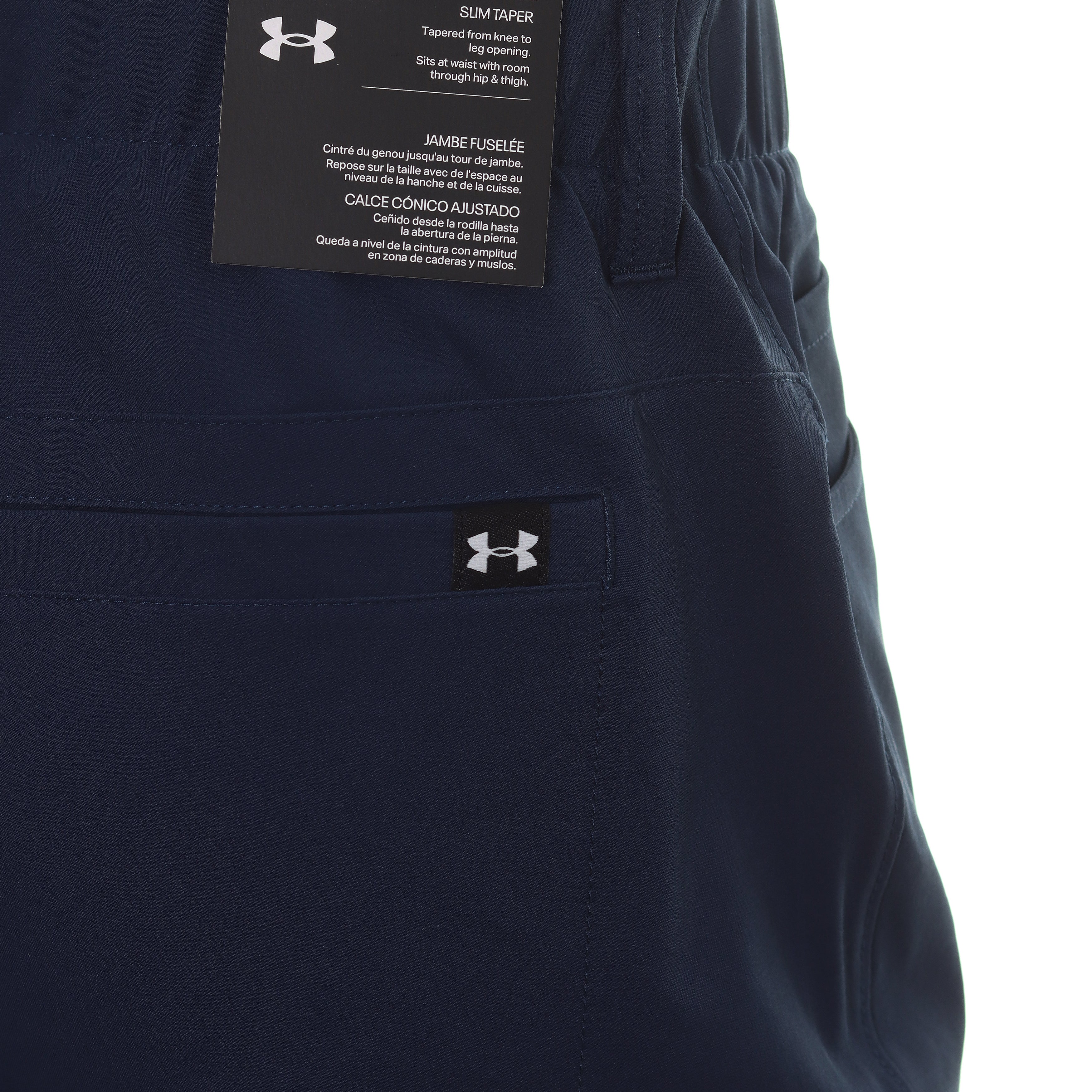 Under Armour Golf UA Drive Pocket Tapered Trousers Midnight