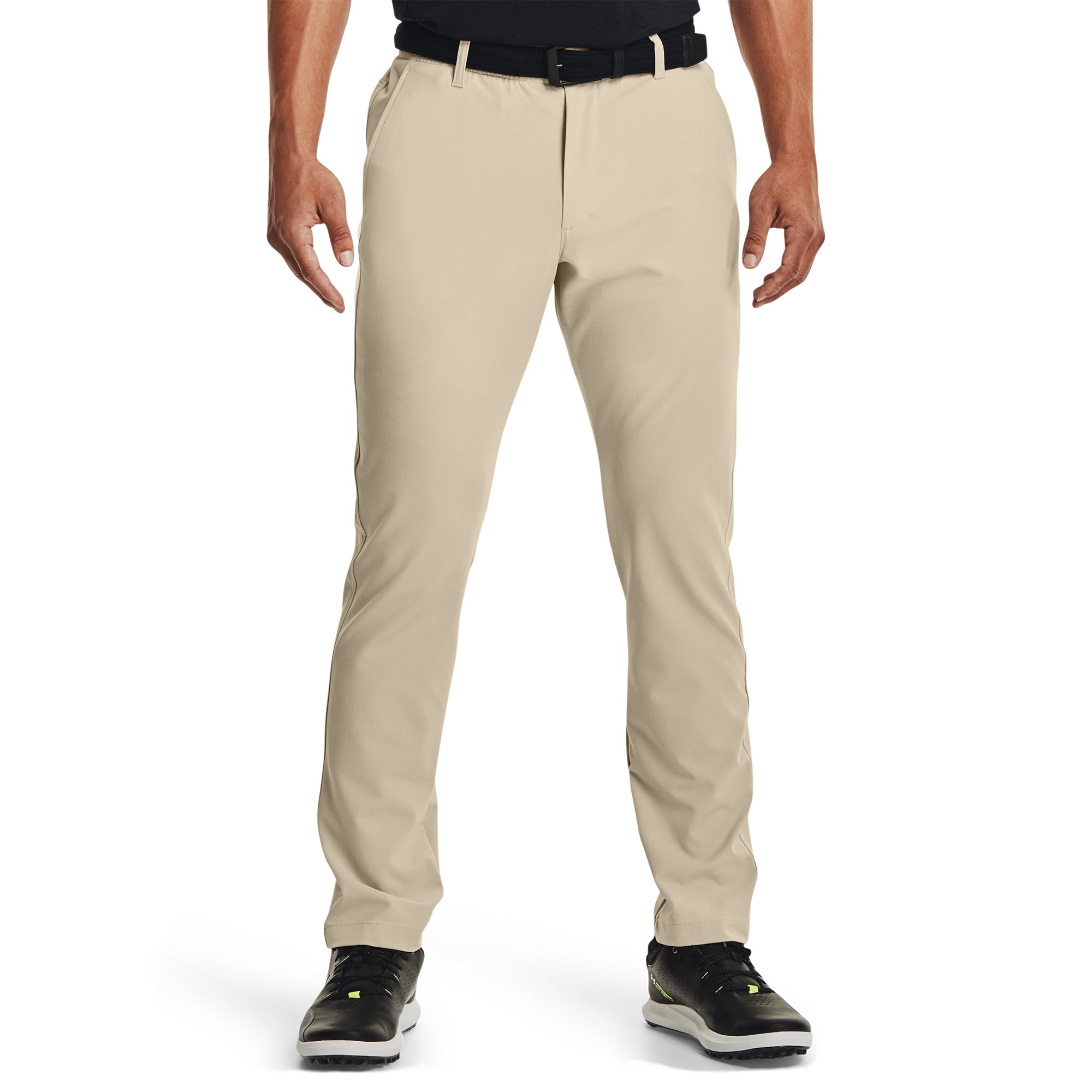 Under Armour Golf UA Drive Slim Tapered Trousers Khaki Base 289