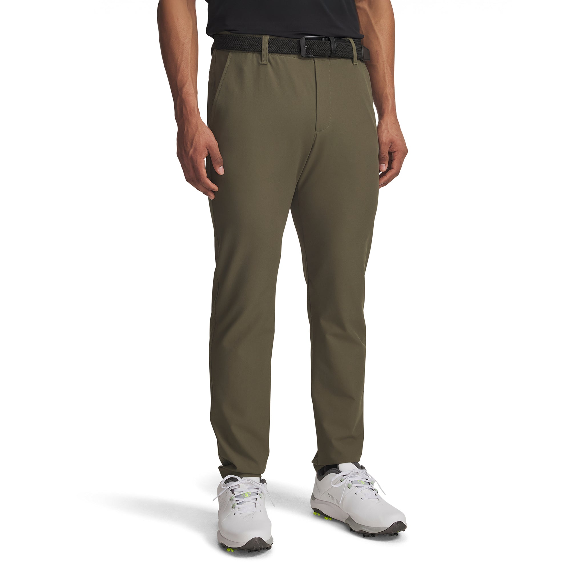 Under Armour Golf UA Drive Slim Tapered Trousers Marine OD Green