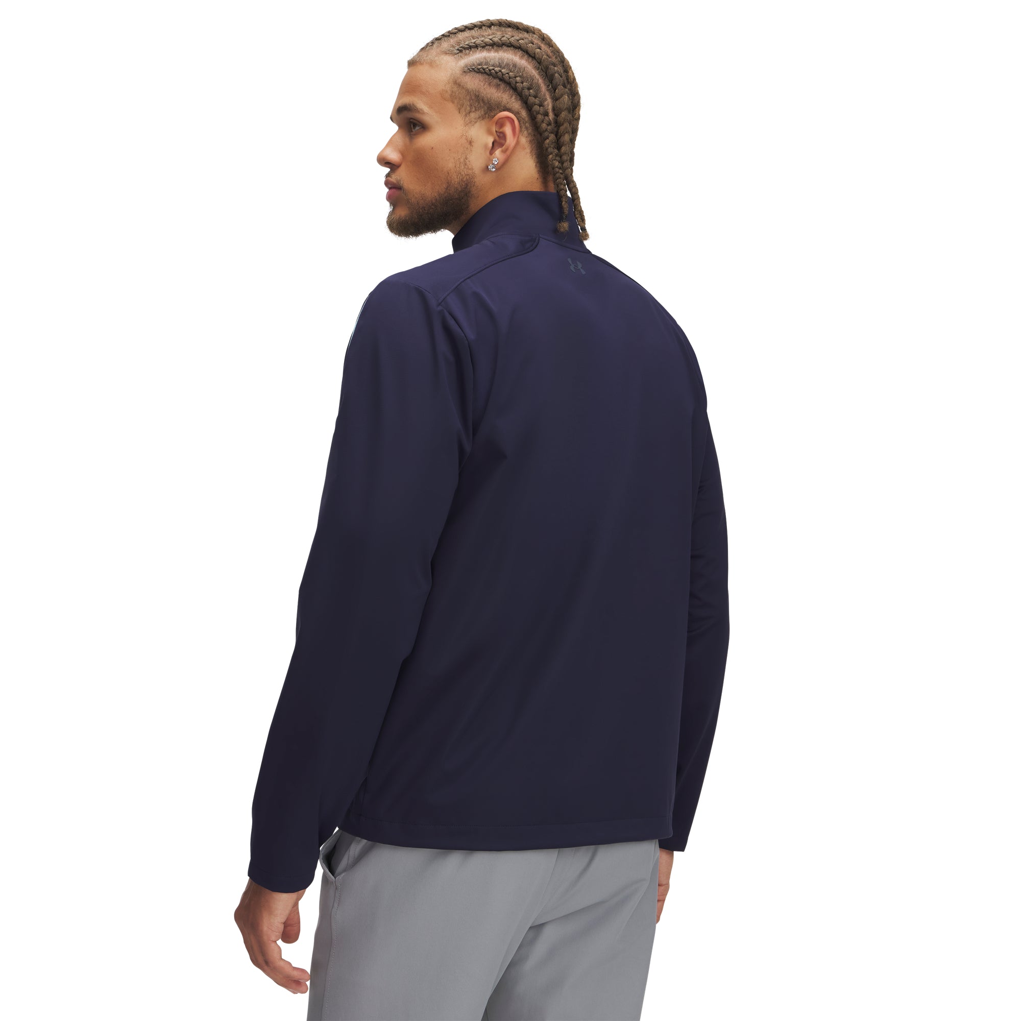 Under Armour Golf UA Drive Wind Full Zip - Midnight Navy/Downpour