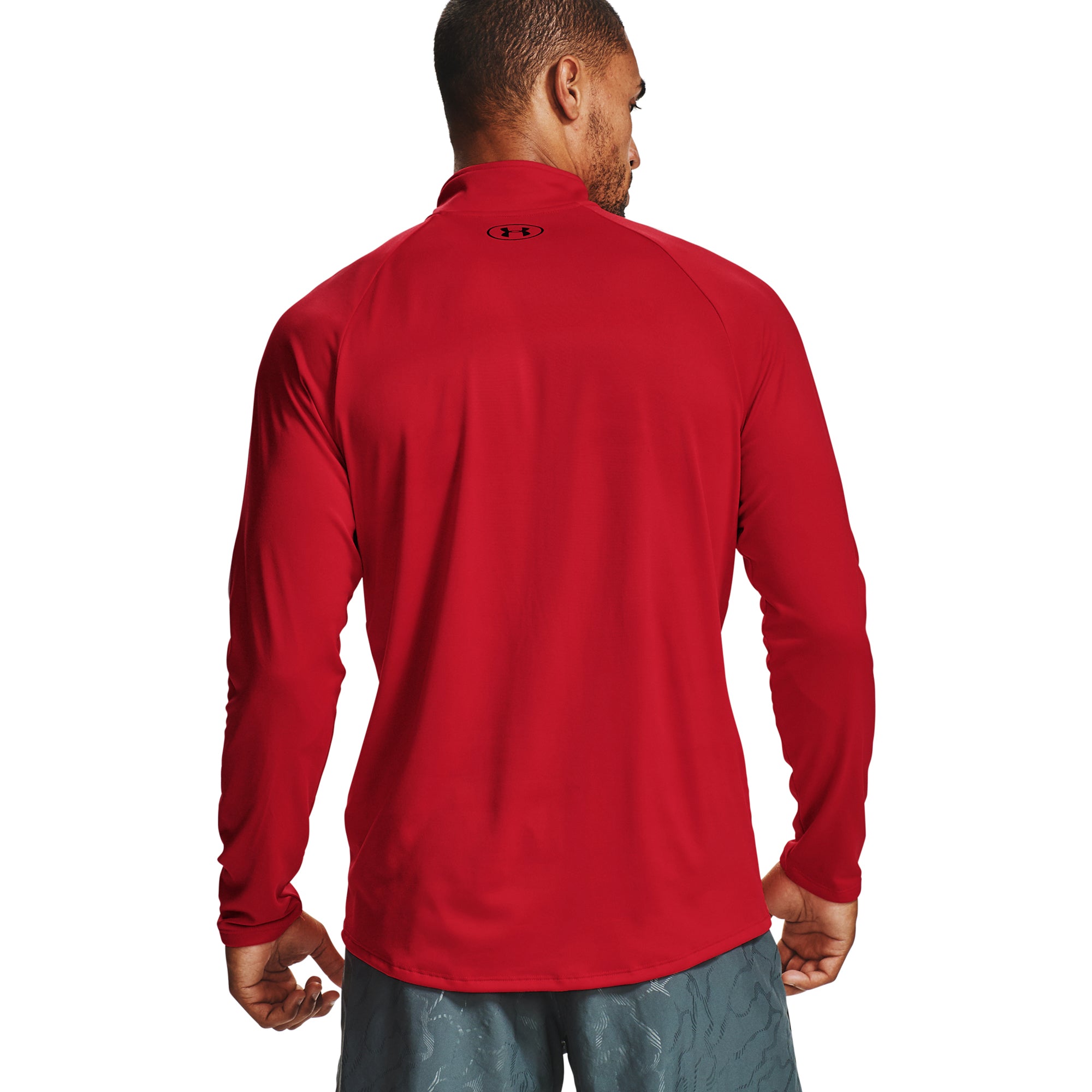 Under Armour Golf UA Tech 2.0 Zip - Red 602 - 1328495-602