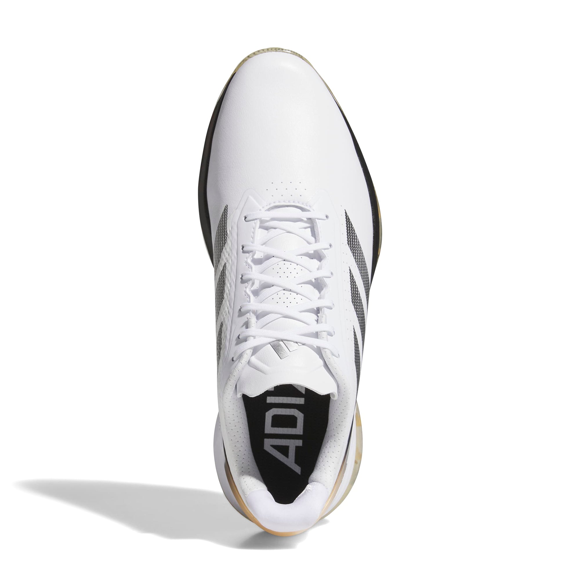 adidas Adizero ZG Golf Shoes - White/Black/Ice Tan - HQ0045 