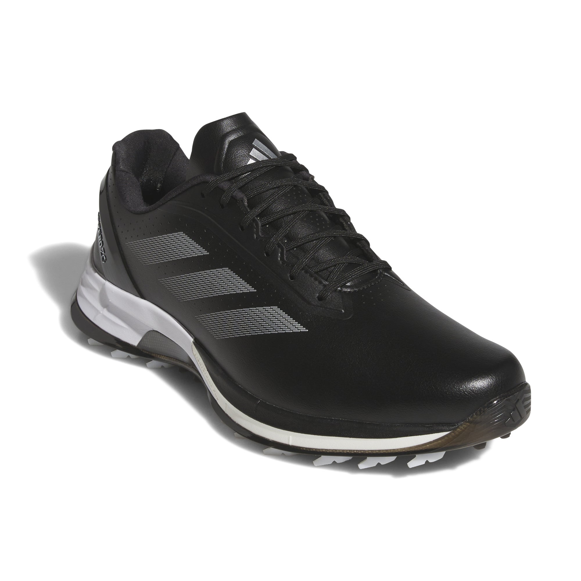 adidas Adizero ZG Golf Shoes - Black/Silver/Lucid Lemon