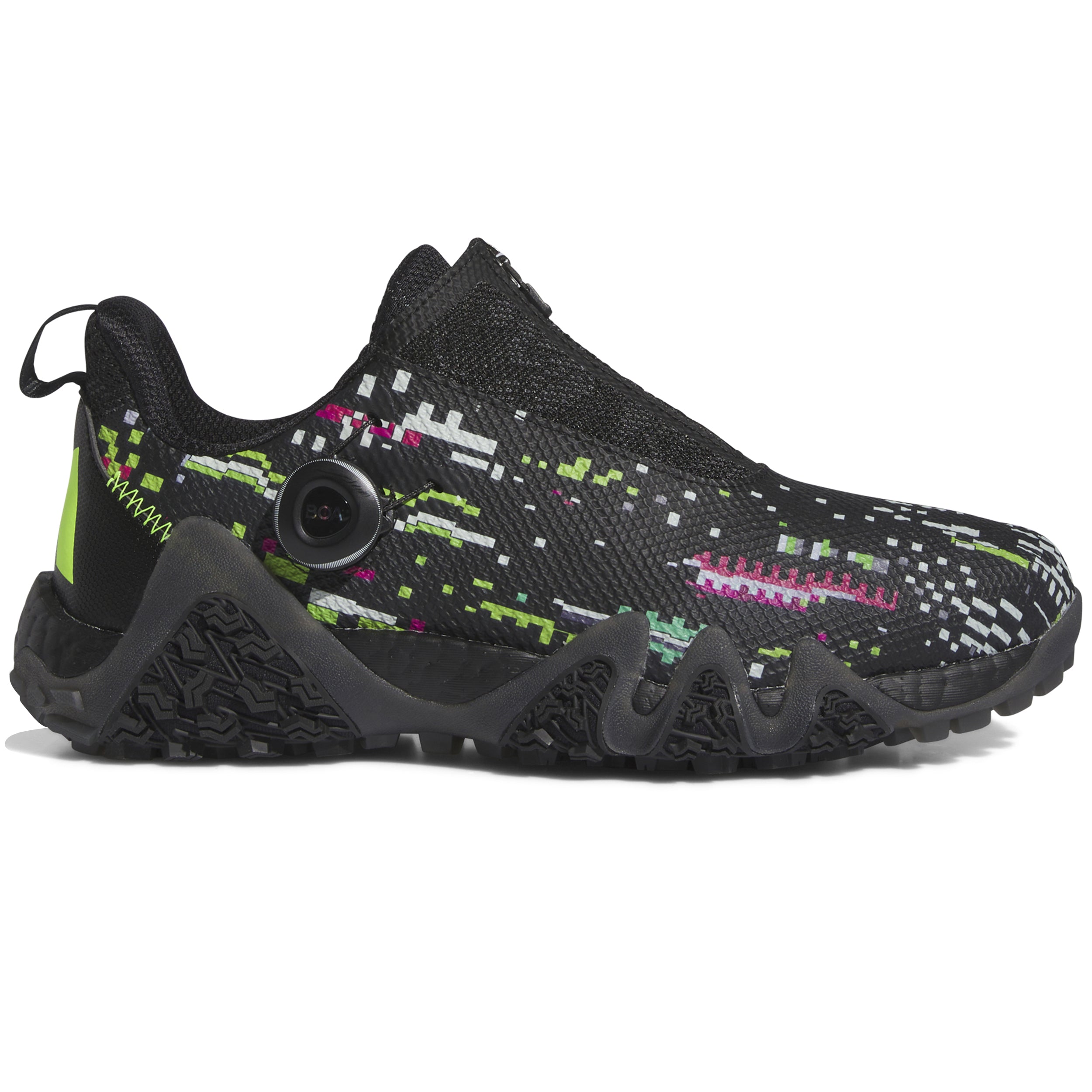 adidas CODECHAOS 22 BOA Glitch LE Golf Shoes IE2148 Core Black Lucid