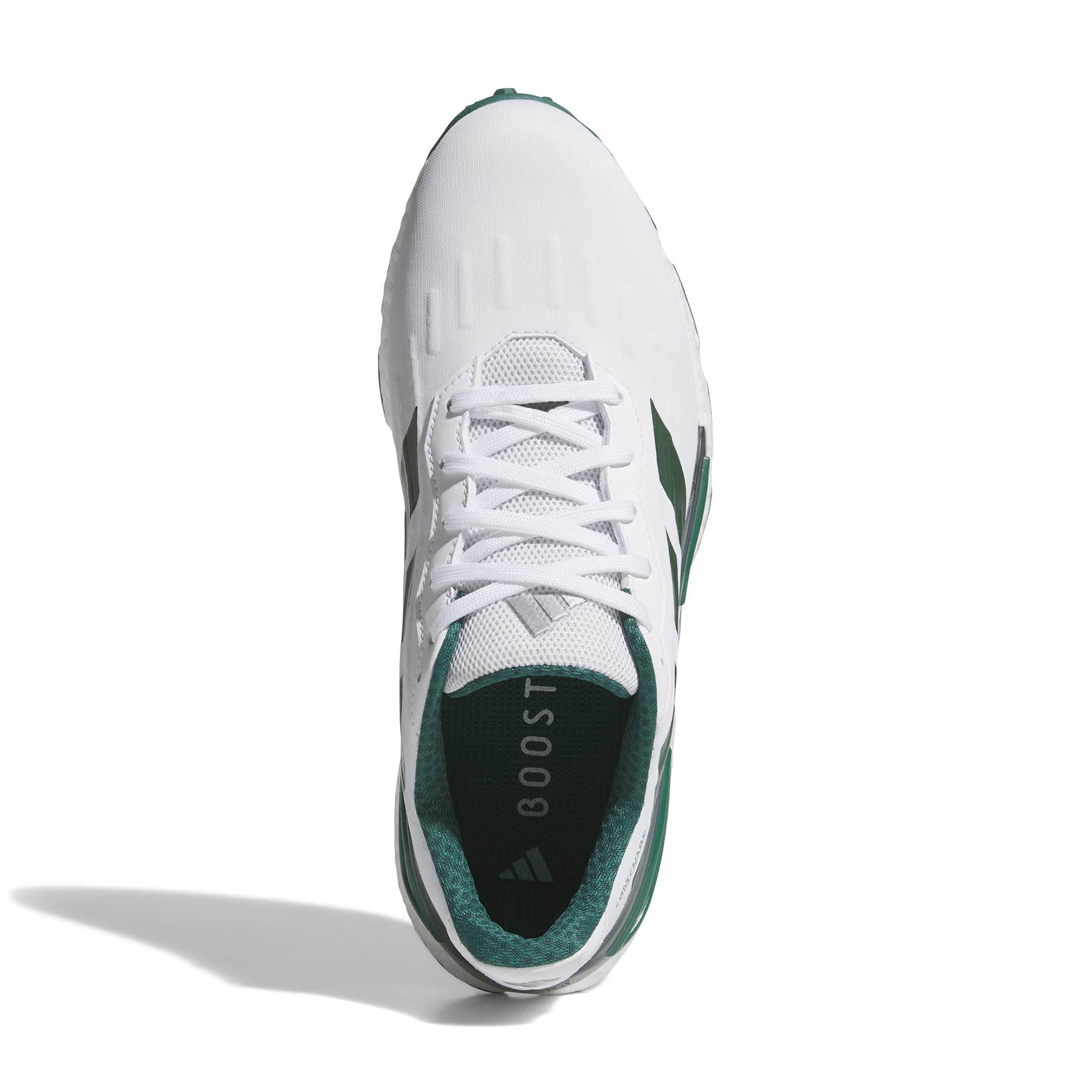 adidas CODECHAOS 27 Golf Shoes - White/Collegiate Green/Silver