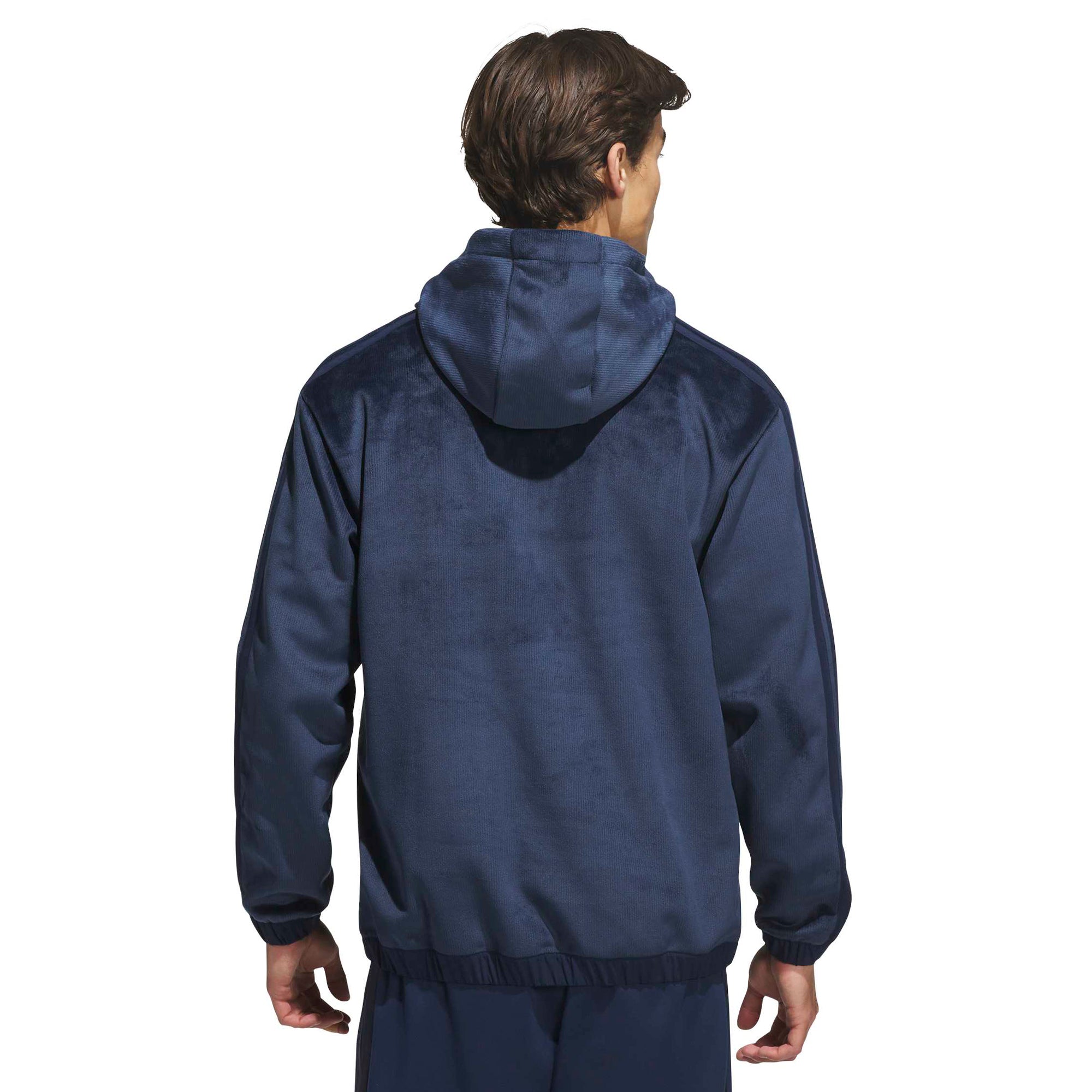 adidas Golf BTC Cozy Hooded 1/2 Zip - Collegiate Navy - KX9443