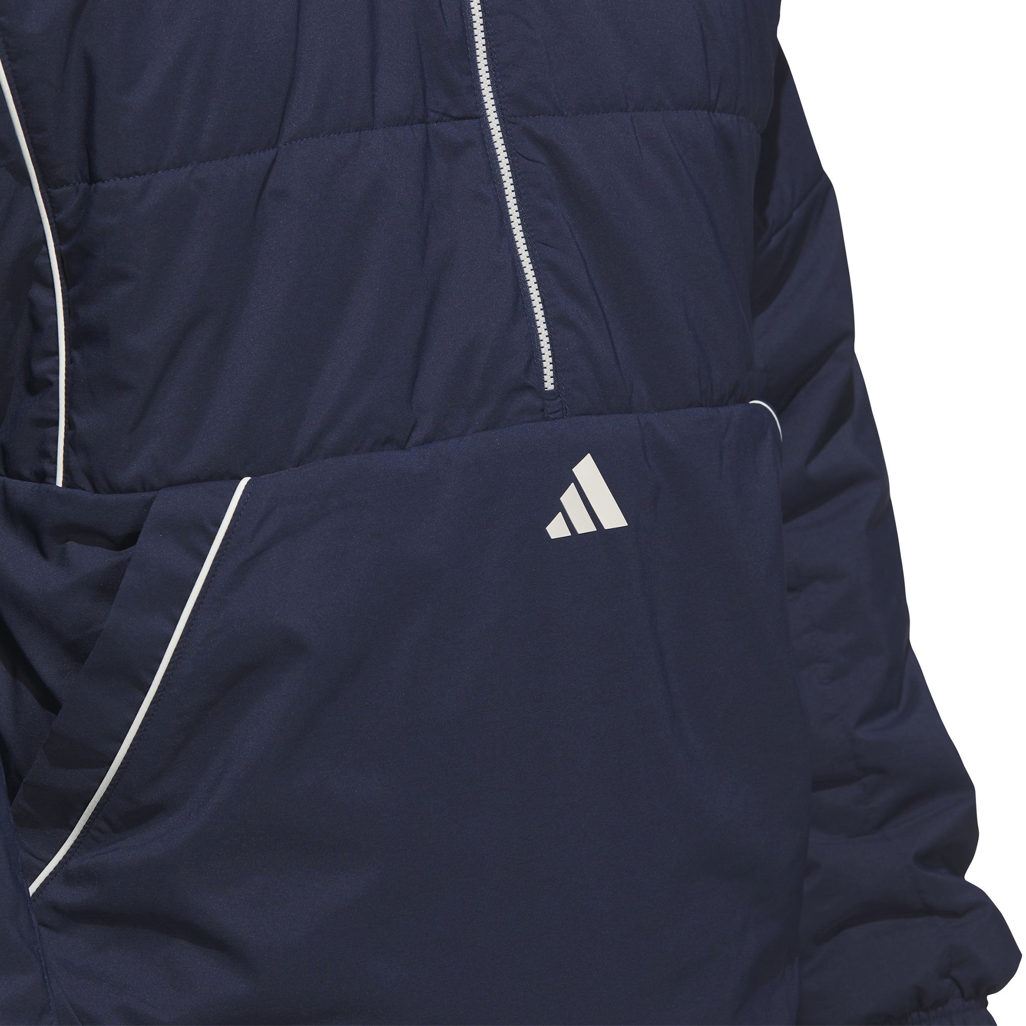 adidas Golf BTC Twistweave 1/2 Zip Jacket - Collegiate Navy