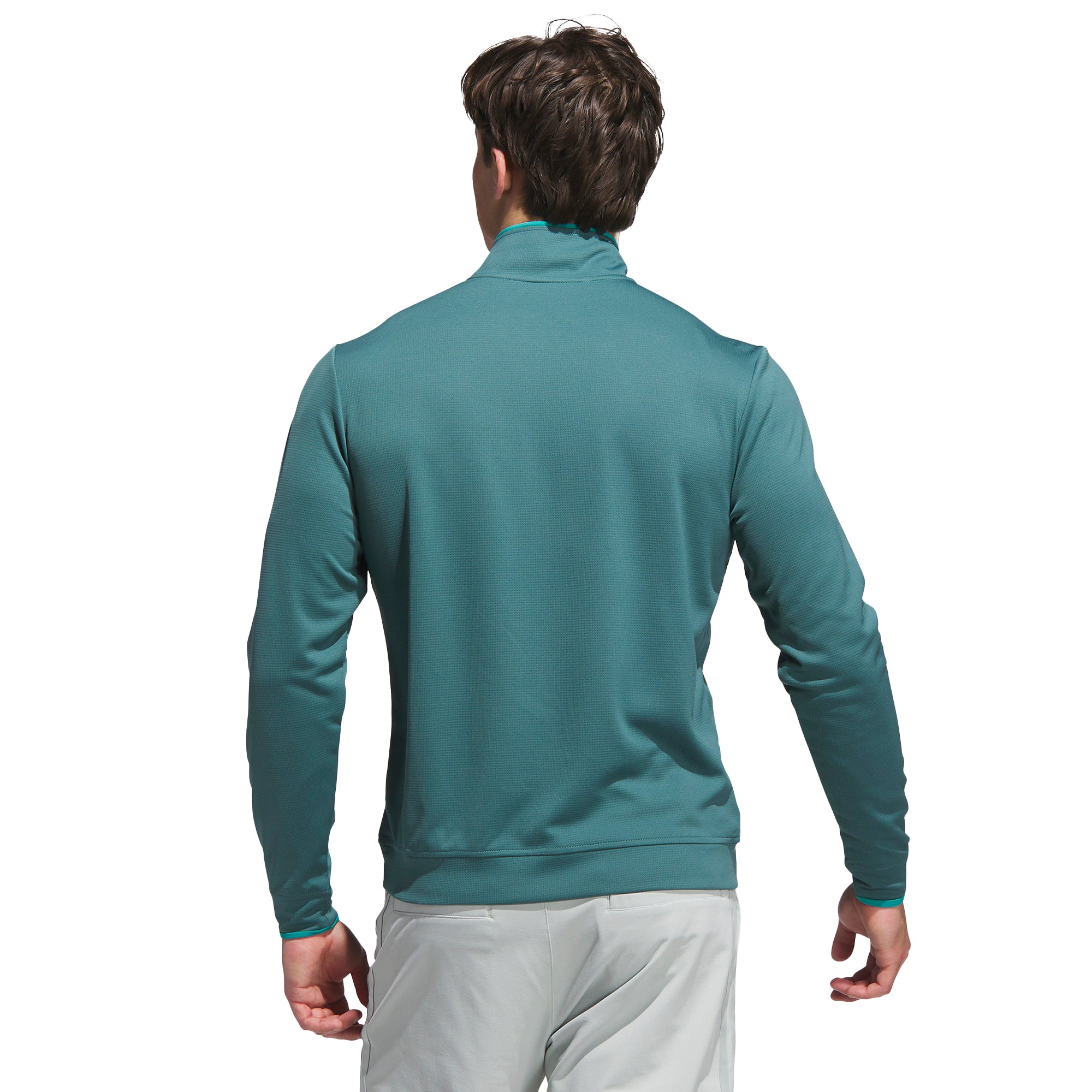adidas Golf Lightweight 1/2 Zip - Preloved Teal - JX7230 - Function18