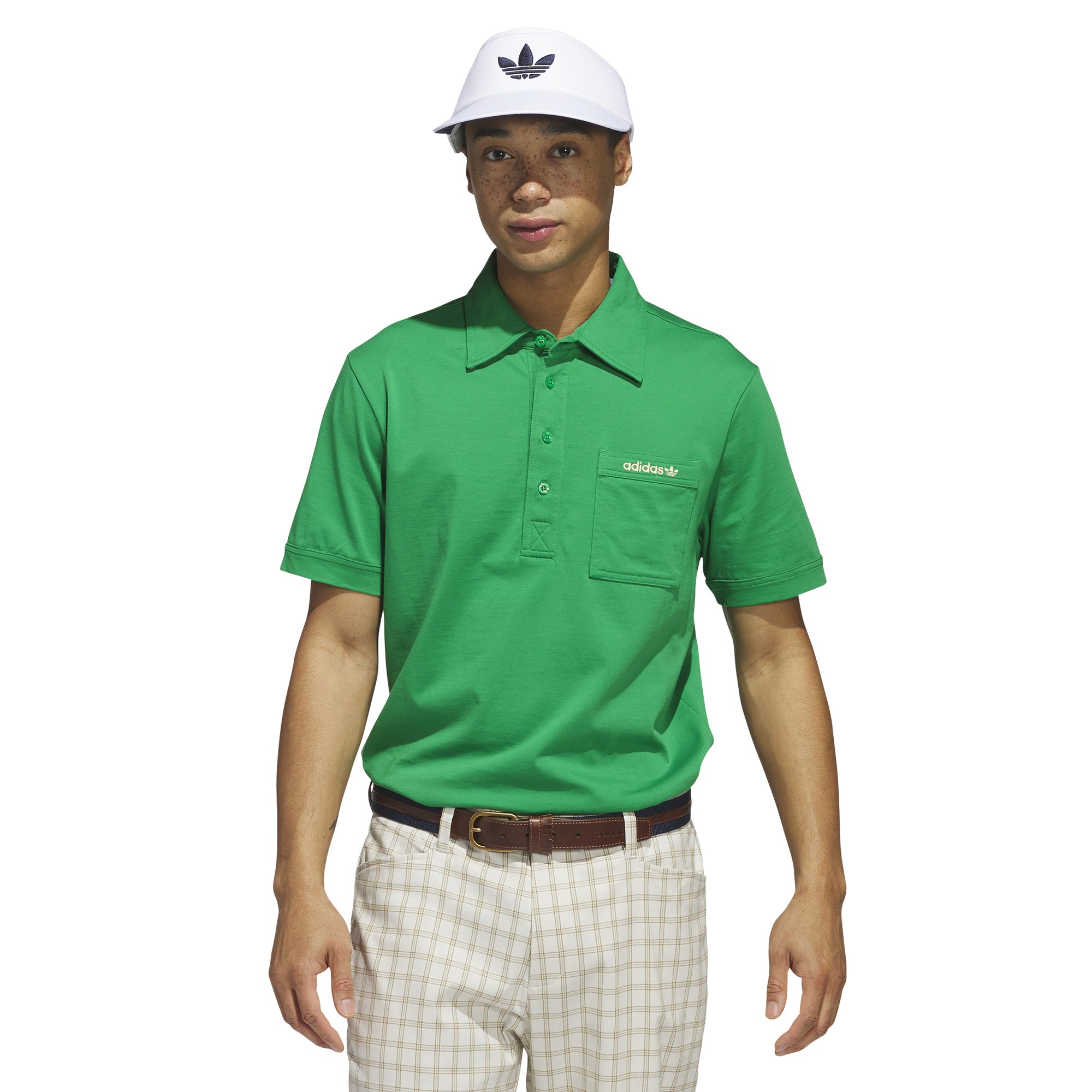 adidas Golf Originals Archive Pocket Shirt - Green - JF5002