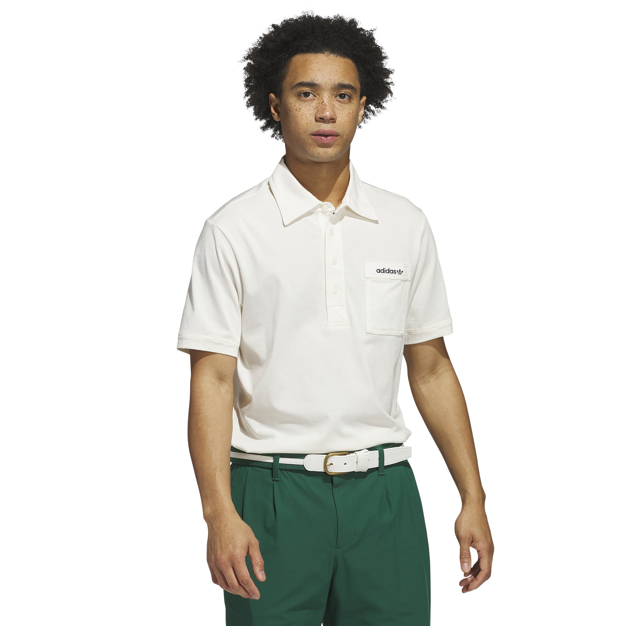adidas Golf Originals Archive Pocket Shirt Chalk White JH3852