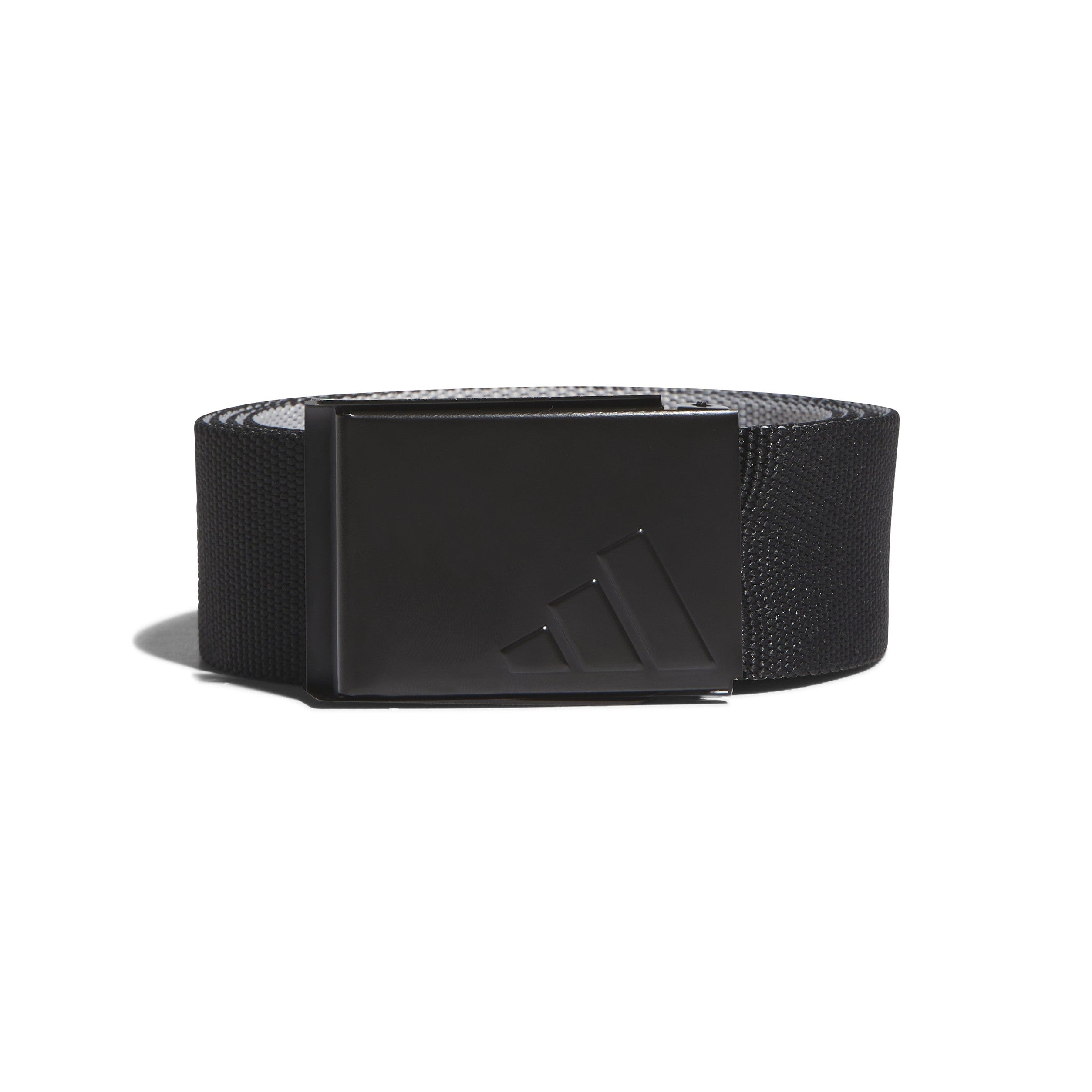 adidas Reversible Webbing Golf Belt - Grey/White adidas Reversible Webbing Golf Belt - Grey/White