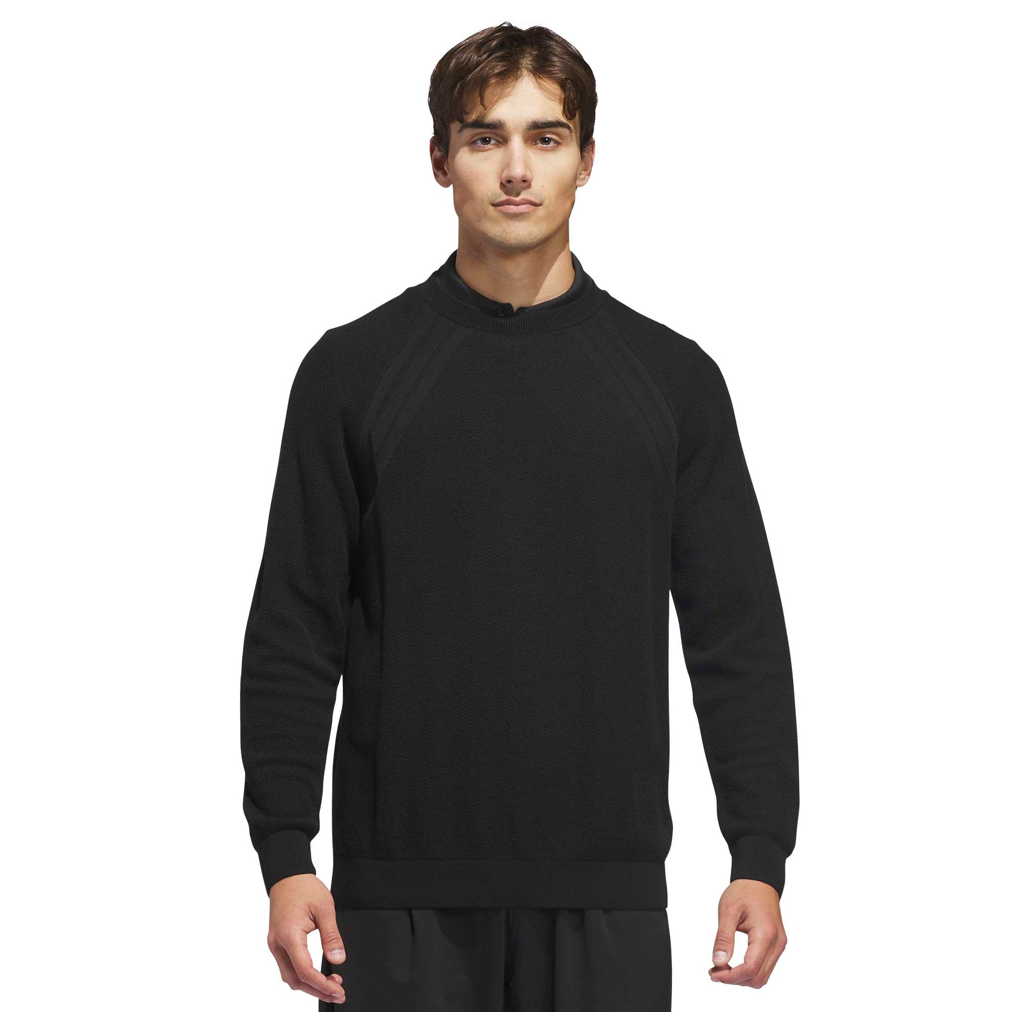 adidas Golf Tour Knit Crew Neck - Black - KA6238 - Function18