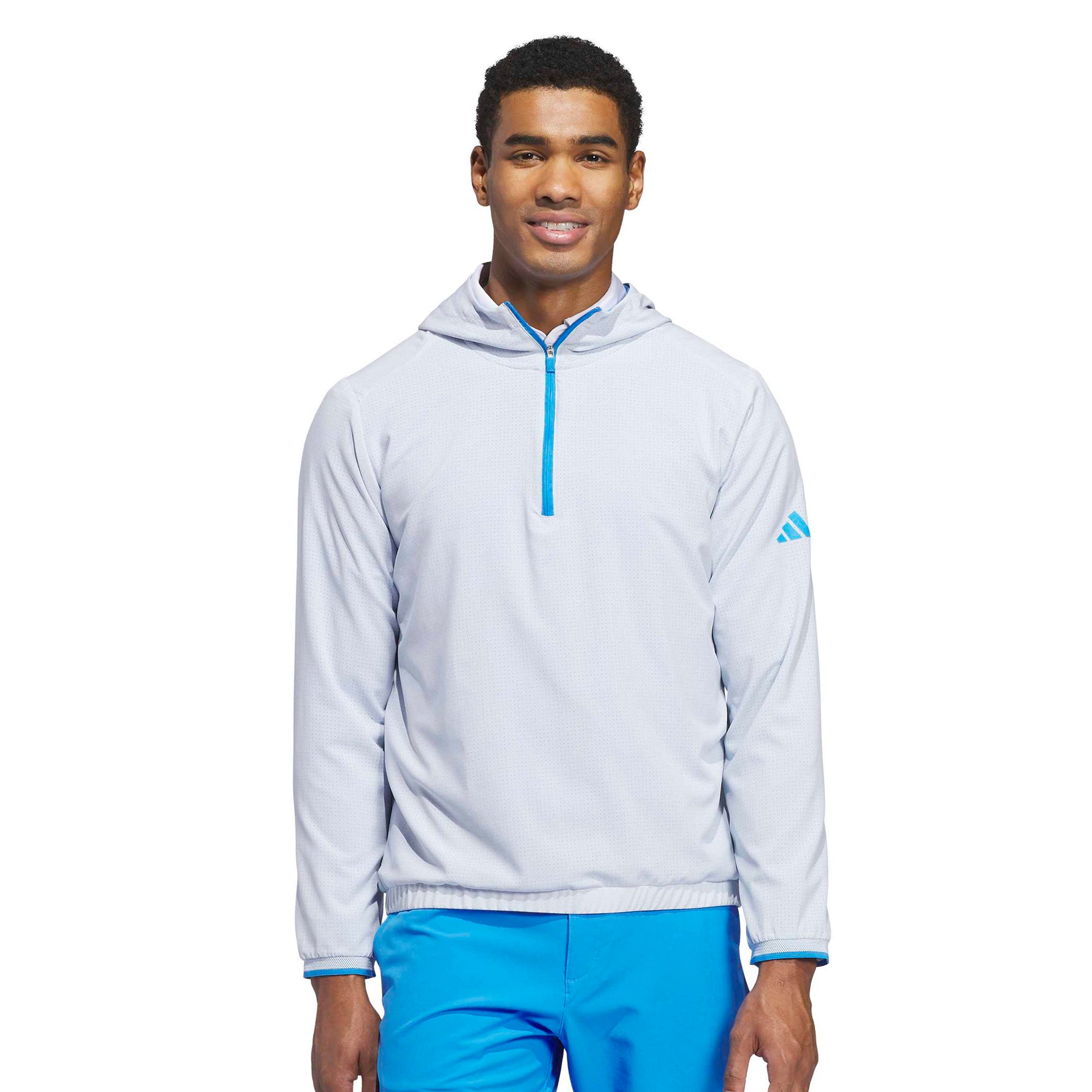 adidas Golf Ultimate365 Anorak - Clear Sky/Lucid Ray Blue - JZ0542