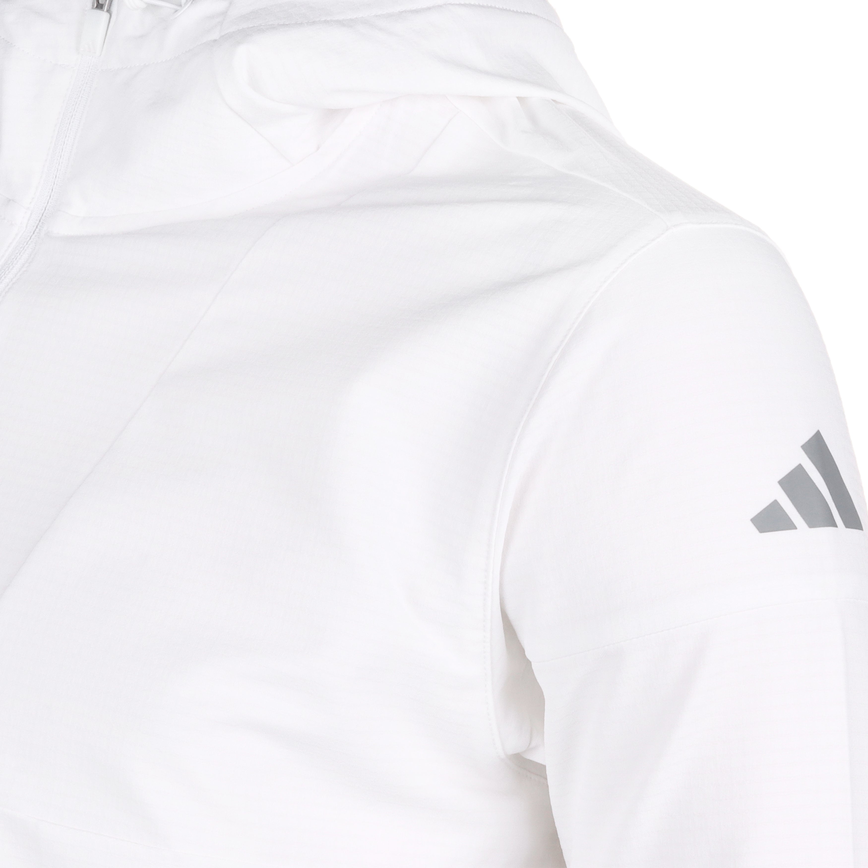 adidas Golf Ultimate365 Club Hooded 1 4 Zip IL0570 White Function18