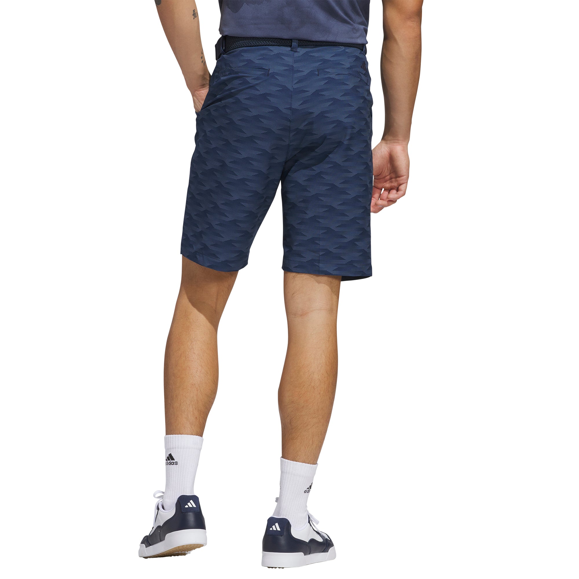 adidas Golf Ultimate365 Print Shorts Collegiate Navy JF9017