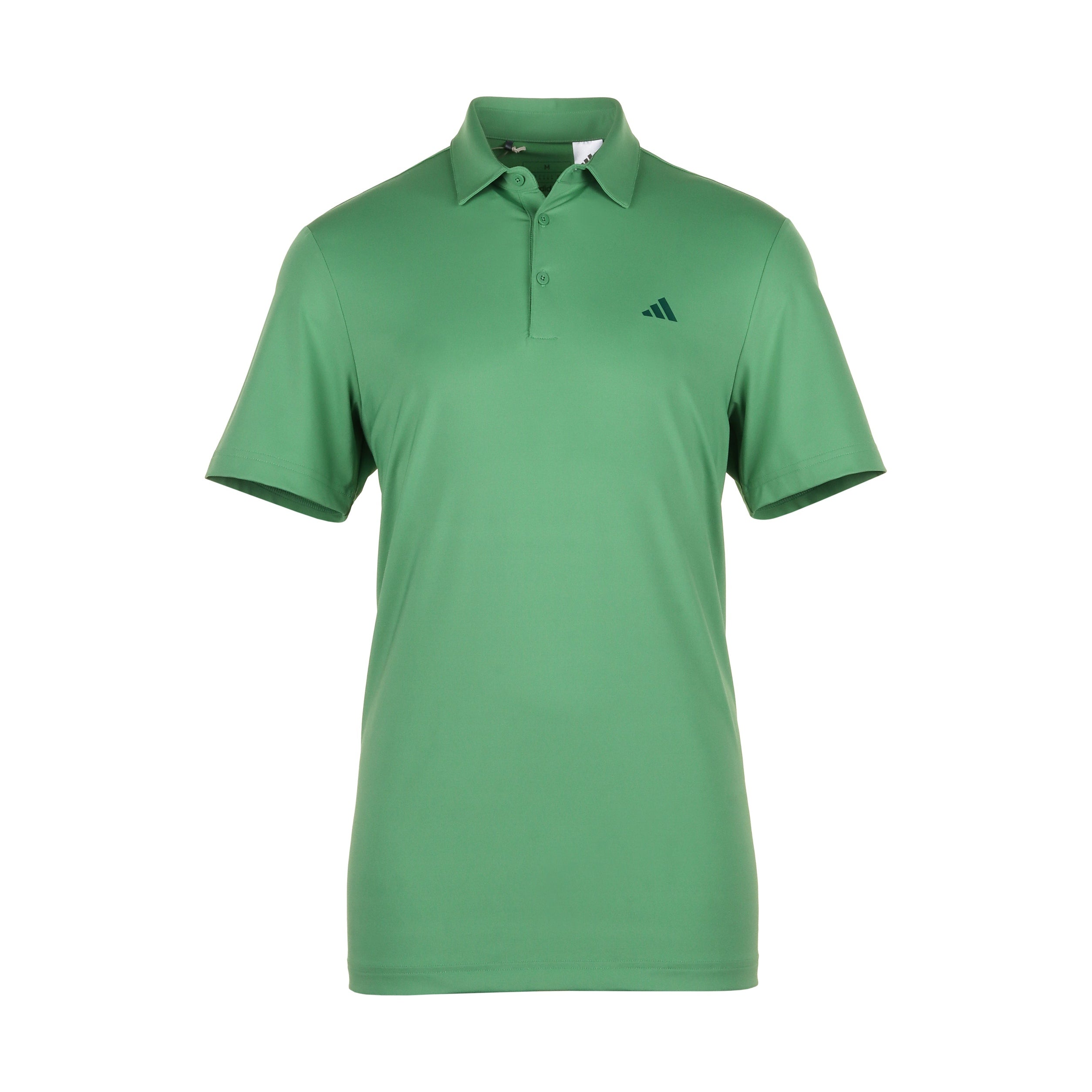 adidas Ultimate365 Solid LC Golf Polo Shirt - Silver/Green adidas Ultimate365 Solid LC Golf Polo Shirt - Silver/Green