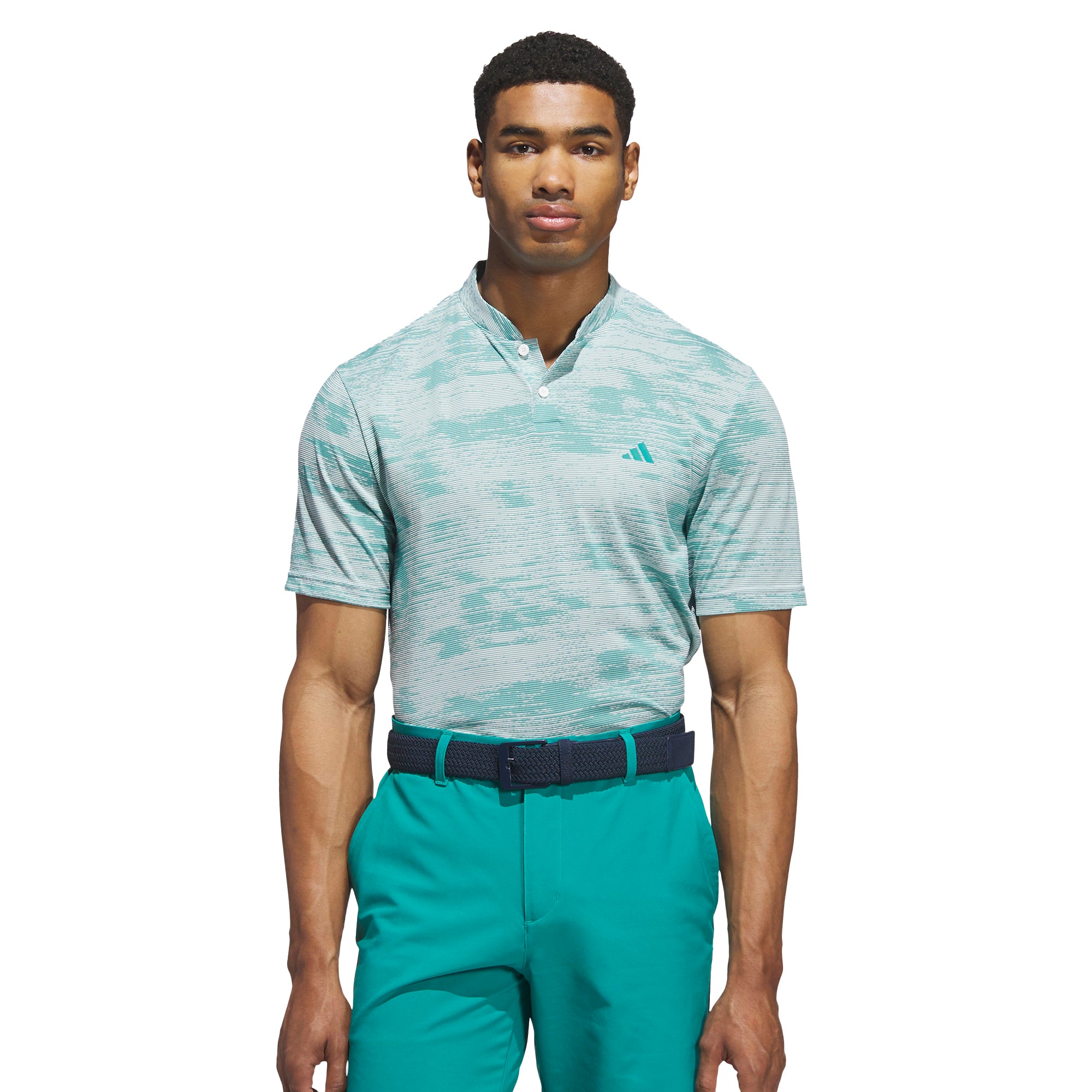 adidas Golf Ultimate365 Sport Collar Shirt - Pure Teal - JY1907