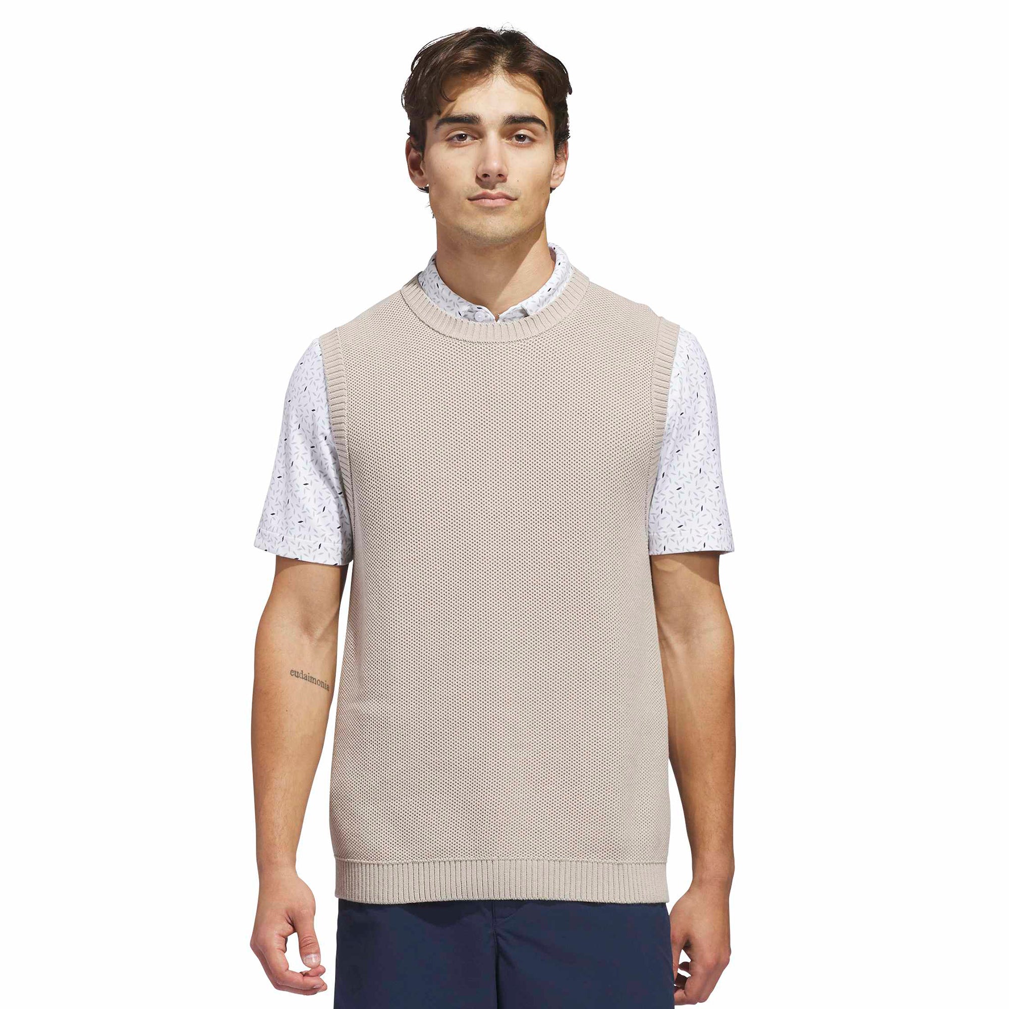 adidas Golf Ultimate365+ Knit Vest - Wonder Alumina - KB3857