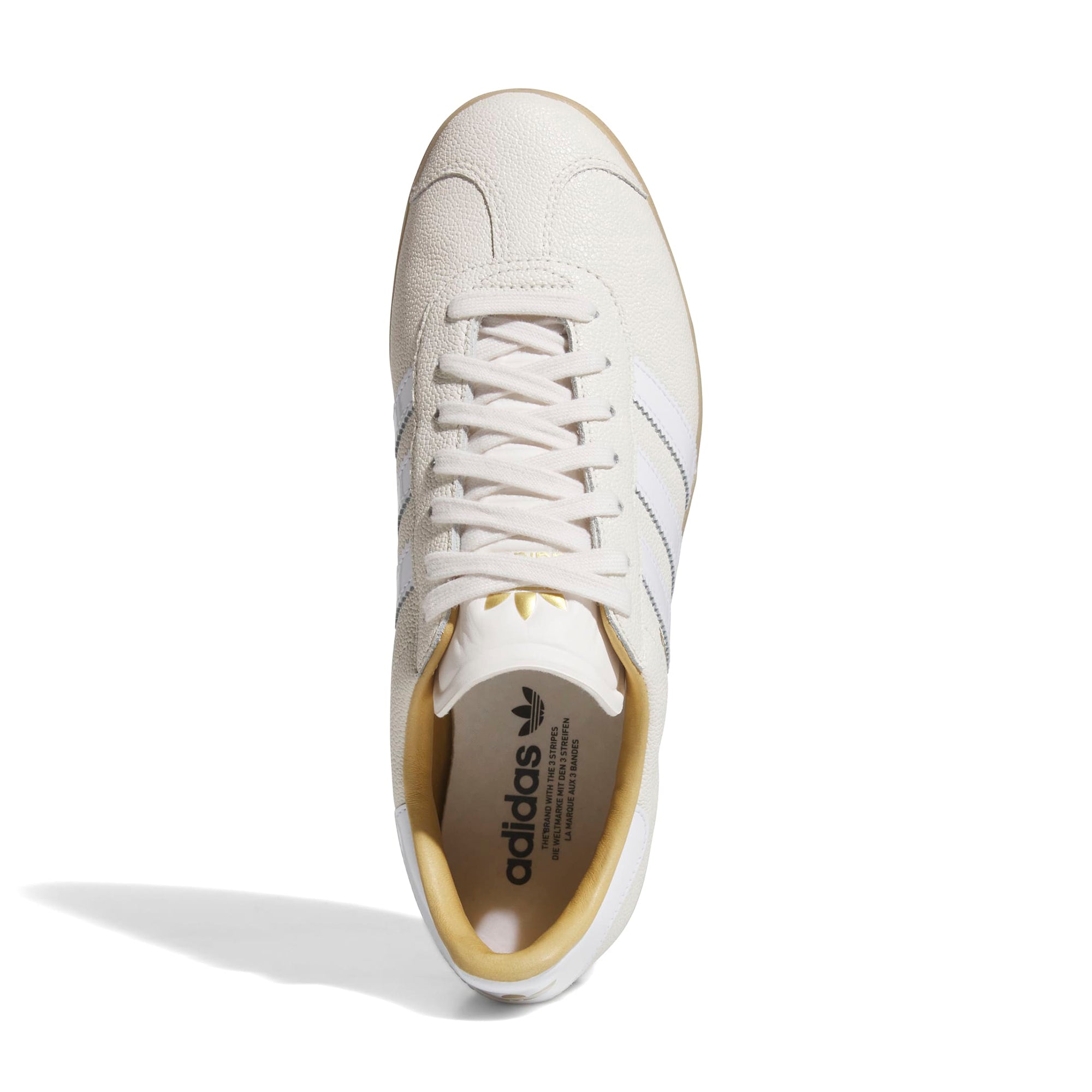 adidas Originals Gazelle Lux Spikeless Golf Shoes - Chalk White