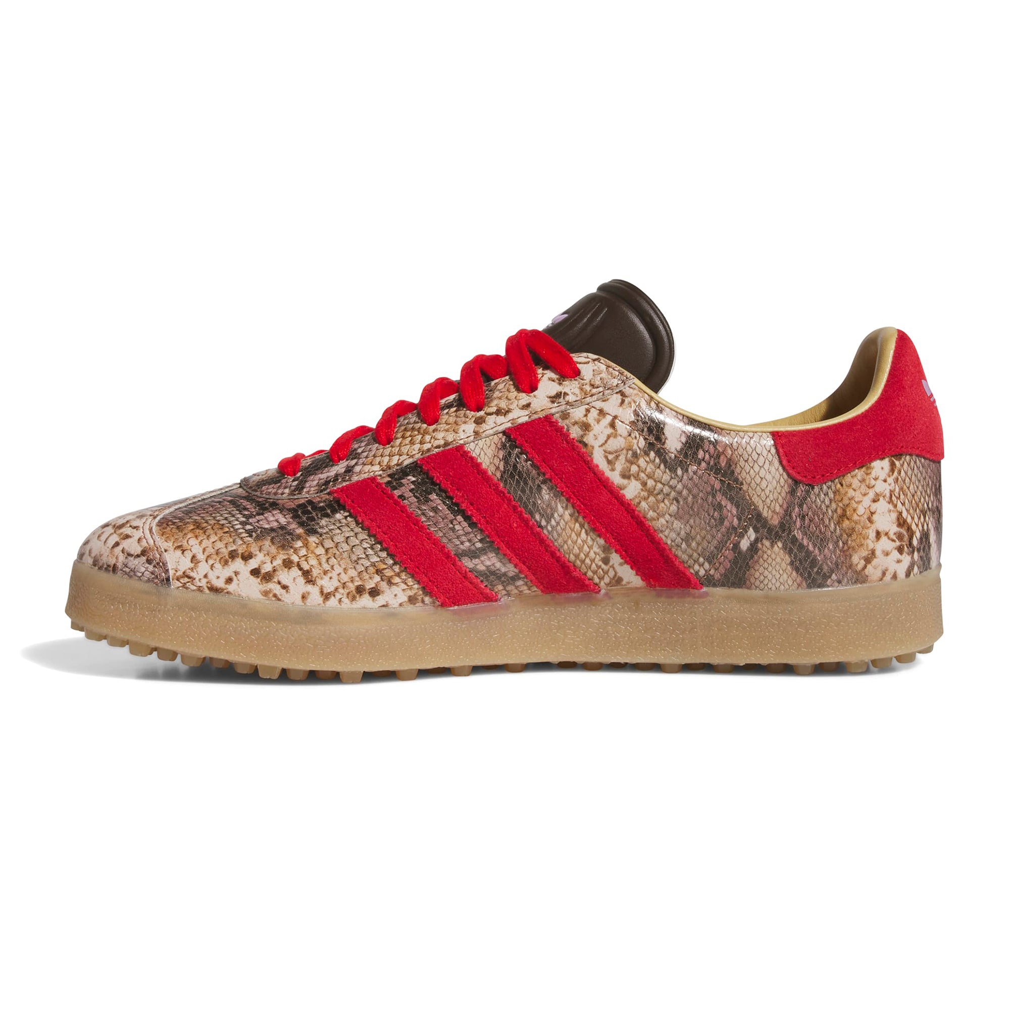 adidas Originals Gazelle Lux Spikeless Golf Shoes Preloved Brown