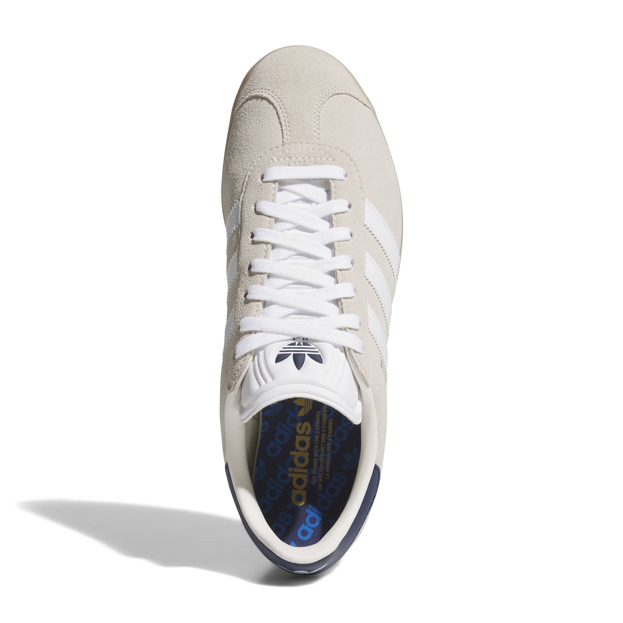 adidas Originals Gazelle Spikeless Golf Shoes - Chalk White/White/Night  Indigo - HP7073
