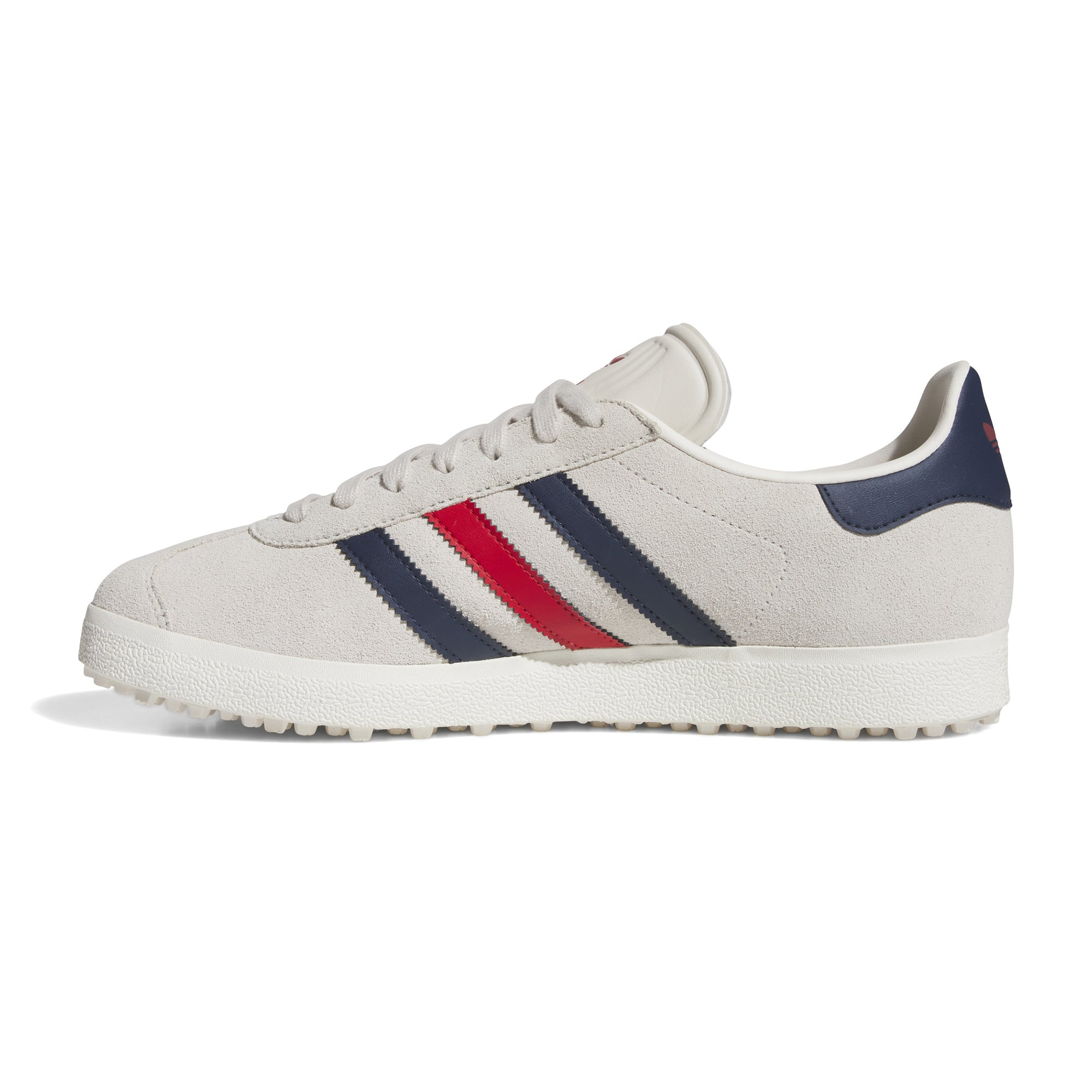 adidas Originals Gazelle Spikeless Golf Shoes - Alumina/Night  Indigo/Scarlet - JS1894 - Function18