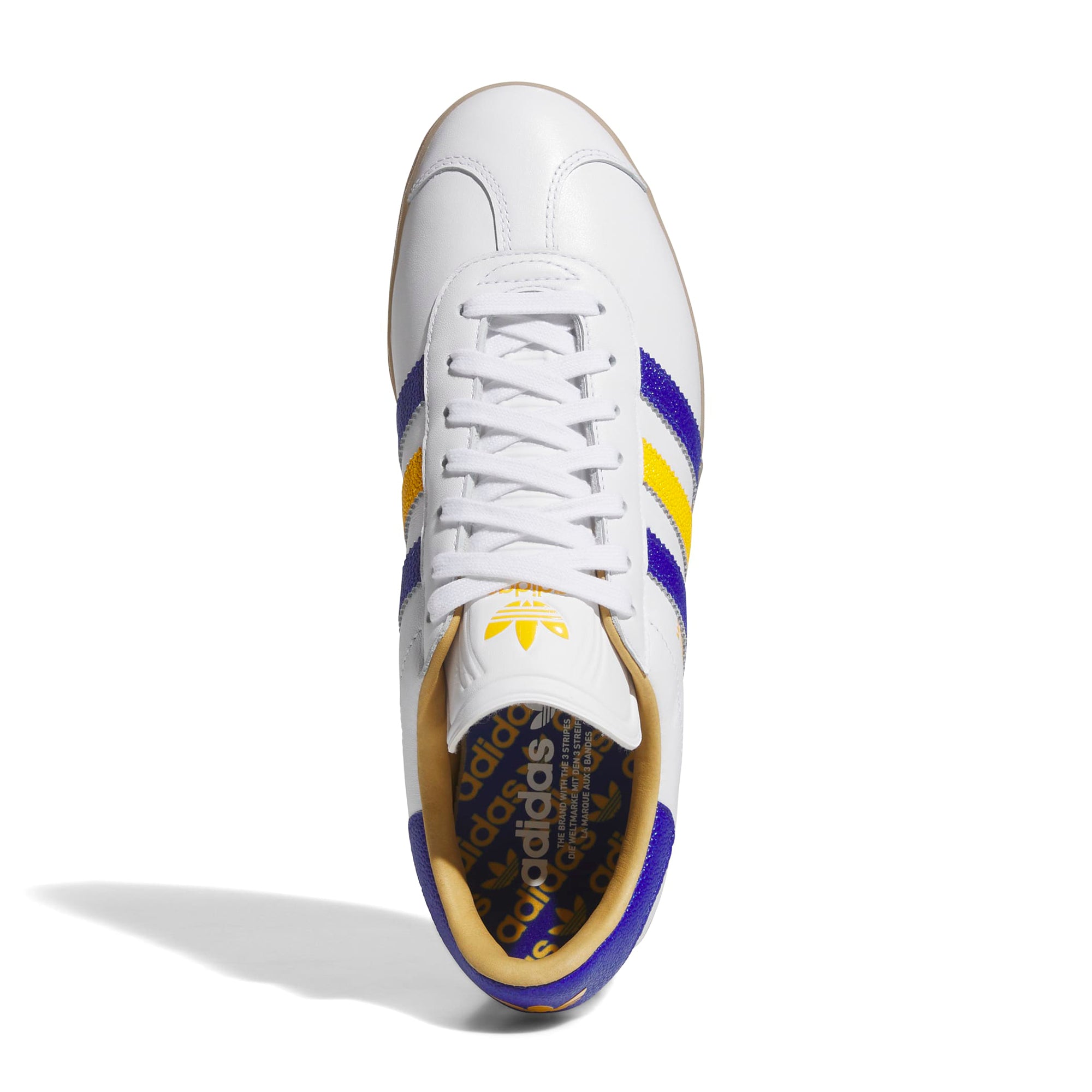 adidas Originals Gazelle Golf Shoes - White/Lucid Blue/Crew Yellow - JR6700 - Function18 | Restrictedgs adidas Originals Gazelle Golf Shoes - White/Lucid Blue/Crew Yellow - JR6700 - Function18 | Restrictedgs