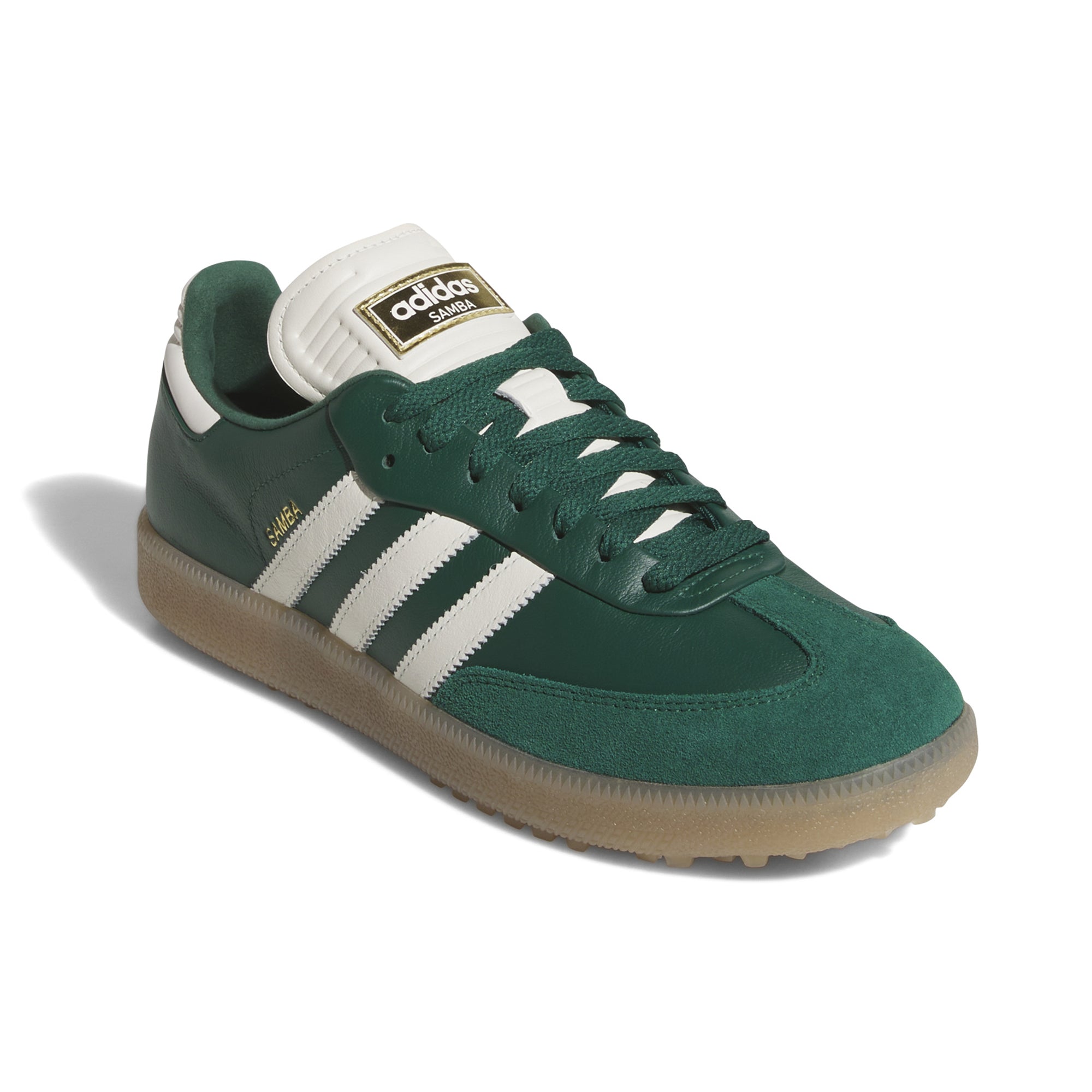 adidas Originals Samba Lux Spikeless Golf Shoes Collegiate Green