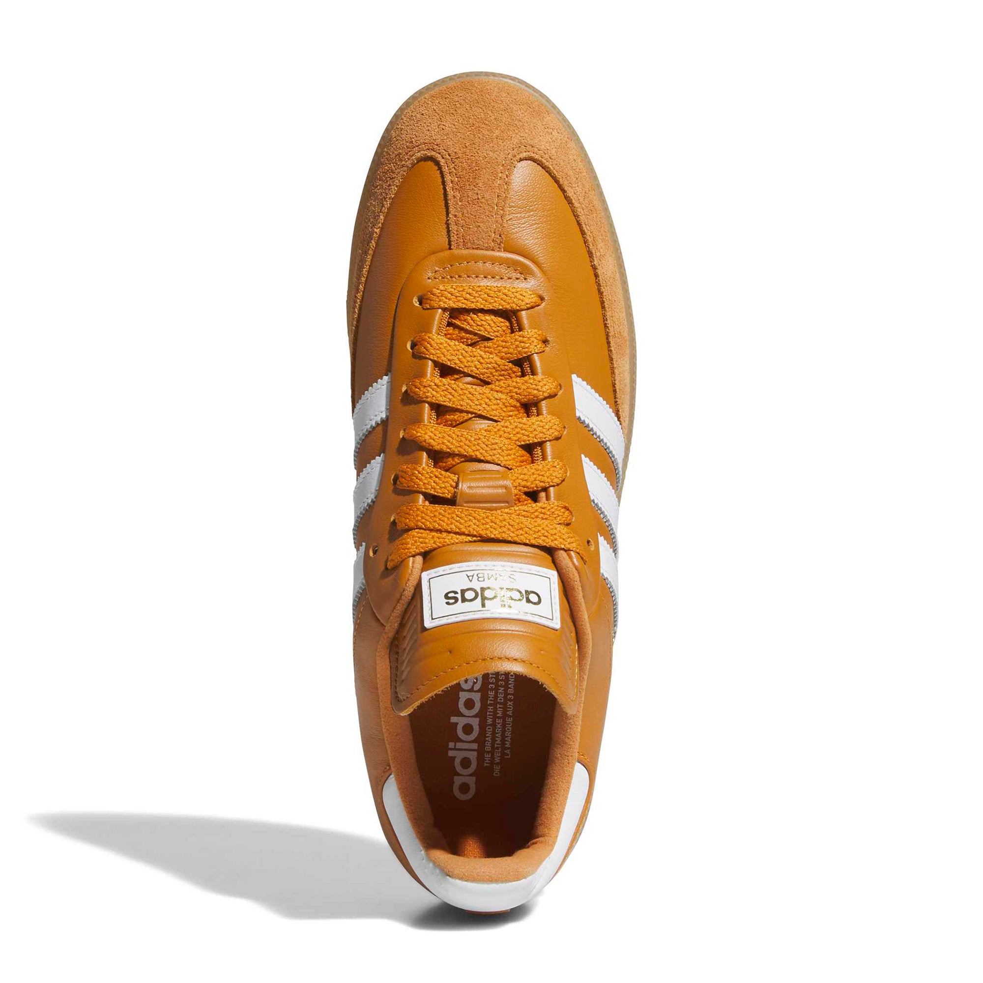adidas Originals Samba Lux Spikeless Golf Shoes - Rustic Orange/White/Gum -  JR4466 - Function18