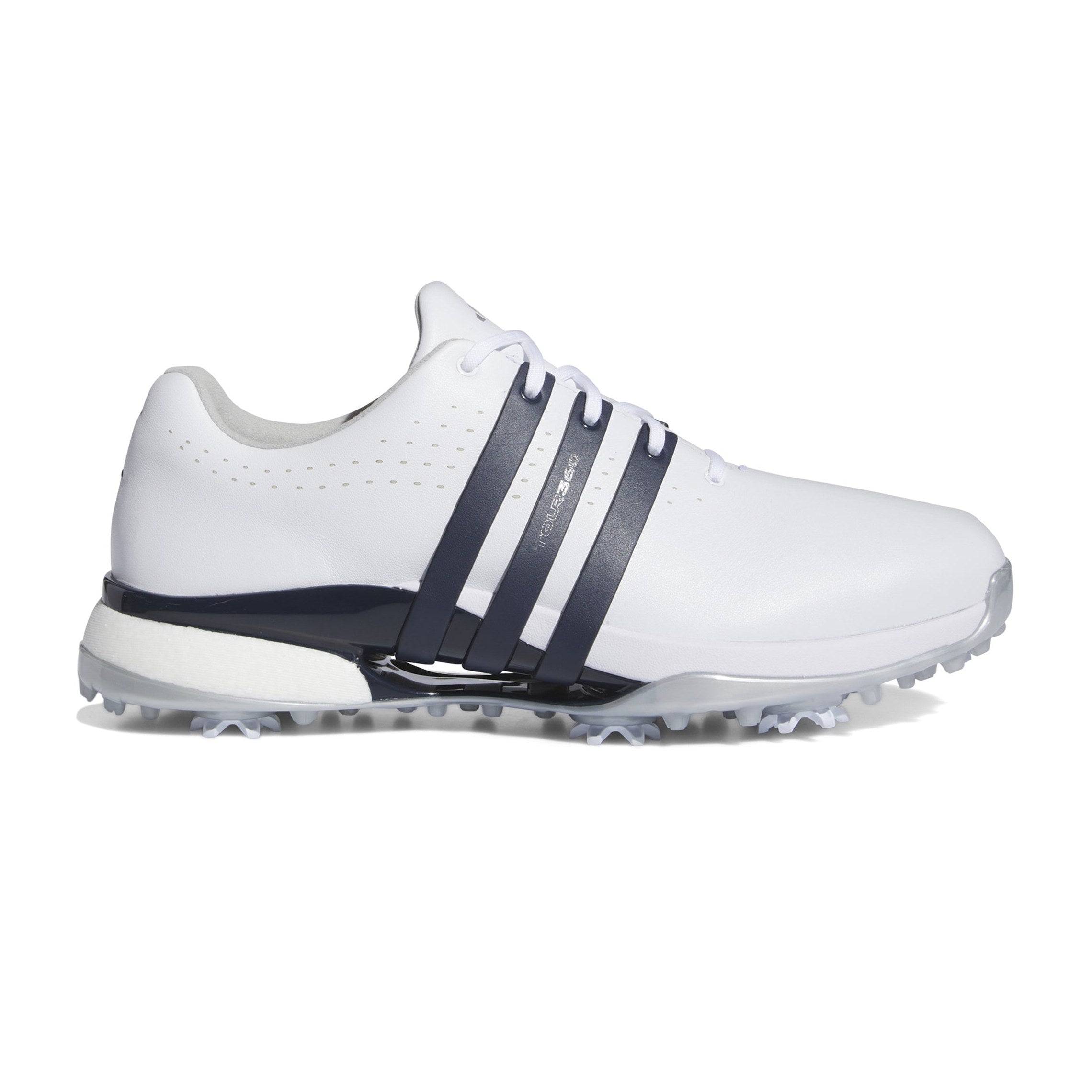 adidas Tour360 24 Golf Shoes Cloud/Navy/Silver IF0245 Function18