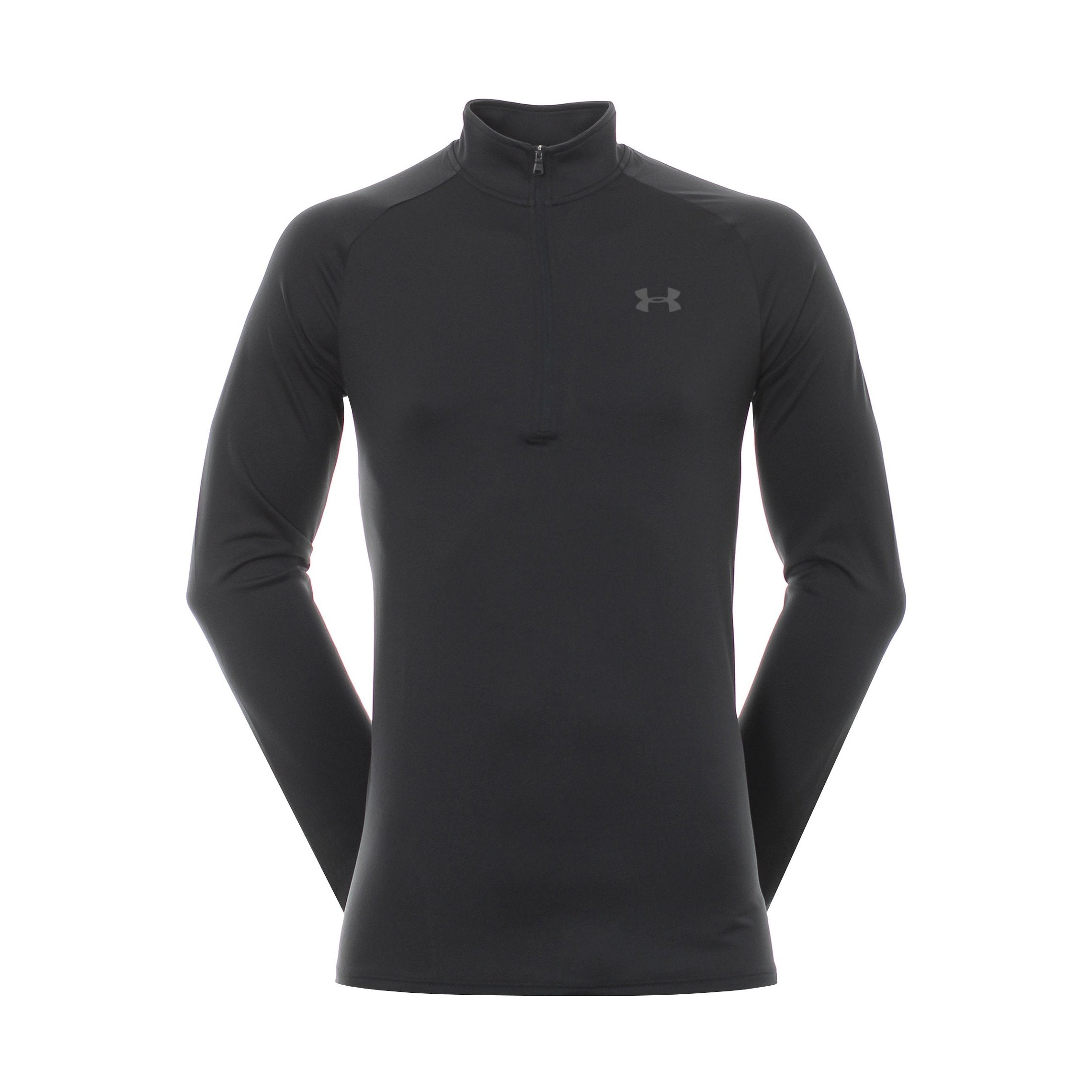 Under Armour Golf UA Tech 2.0 Zip 1328495 Black 001 Function18 Restrictedgs