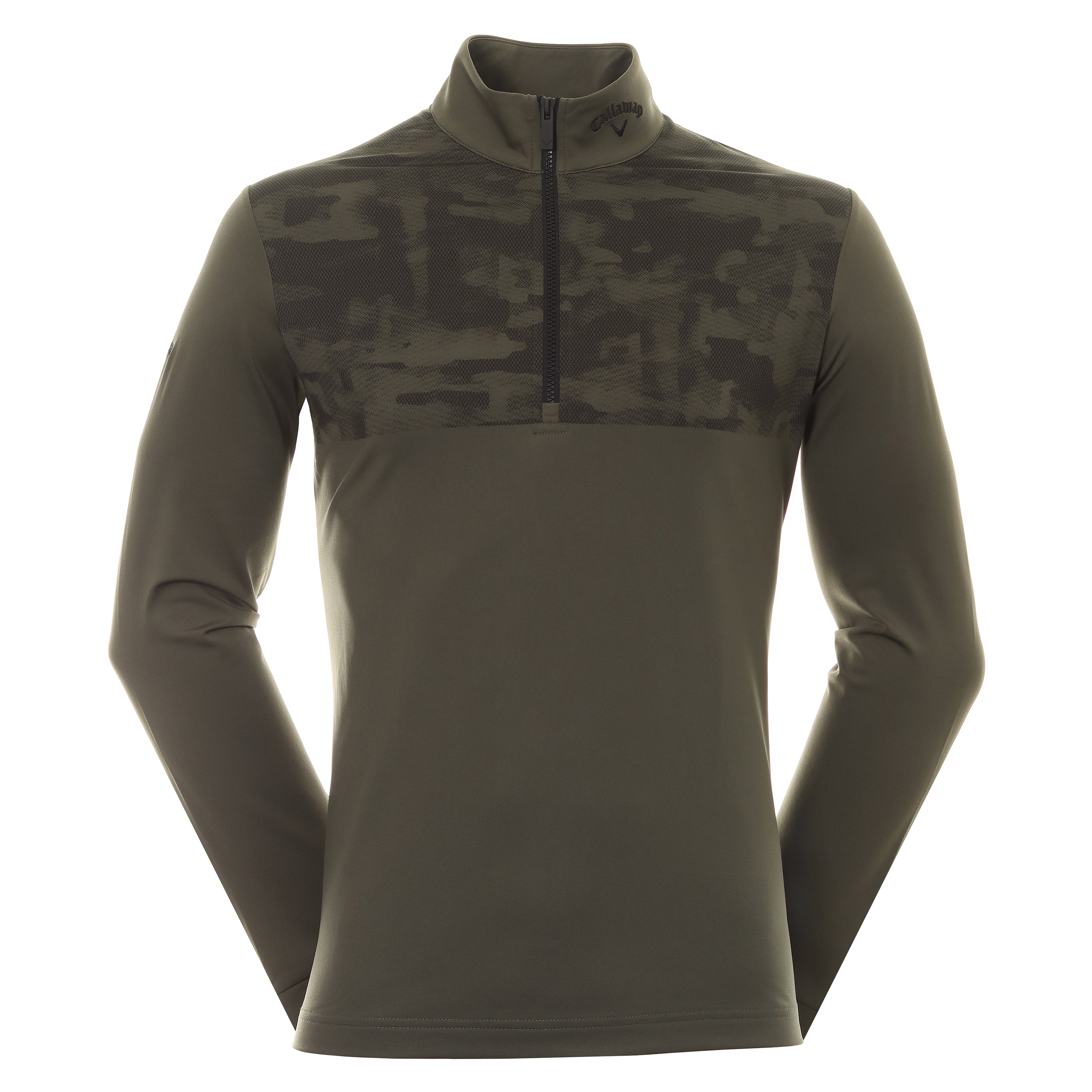 Callaway Golf Digi Camo Print 1/4 Zip CGKFC055 Black Lichen 383 & Function18 Restrictedgs