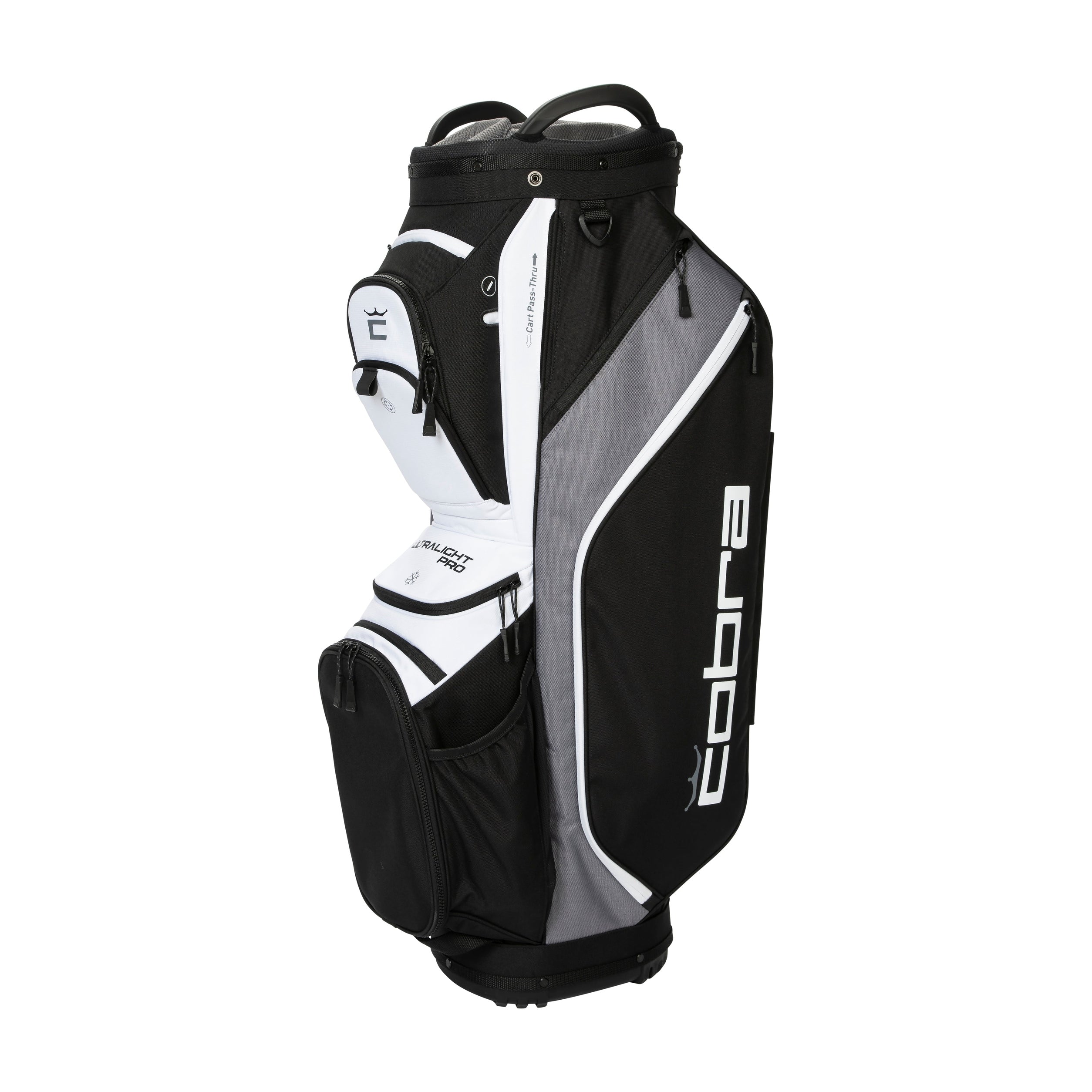 Cobra Black Cart Golf Bag Cobra Golf Ultralight Pro Cart Bag 909528 Black  White 08 Function18