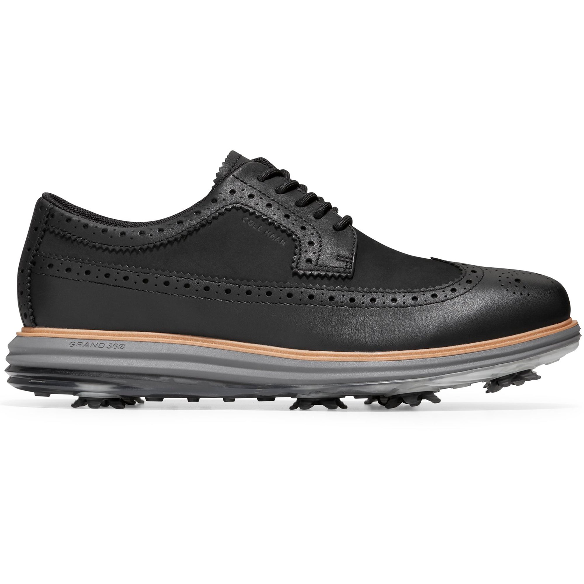 Cole Haan OriginalGrand Tour Golf Shoes C36154 Black Natural Quiet