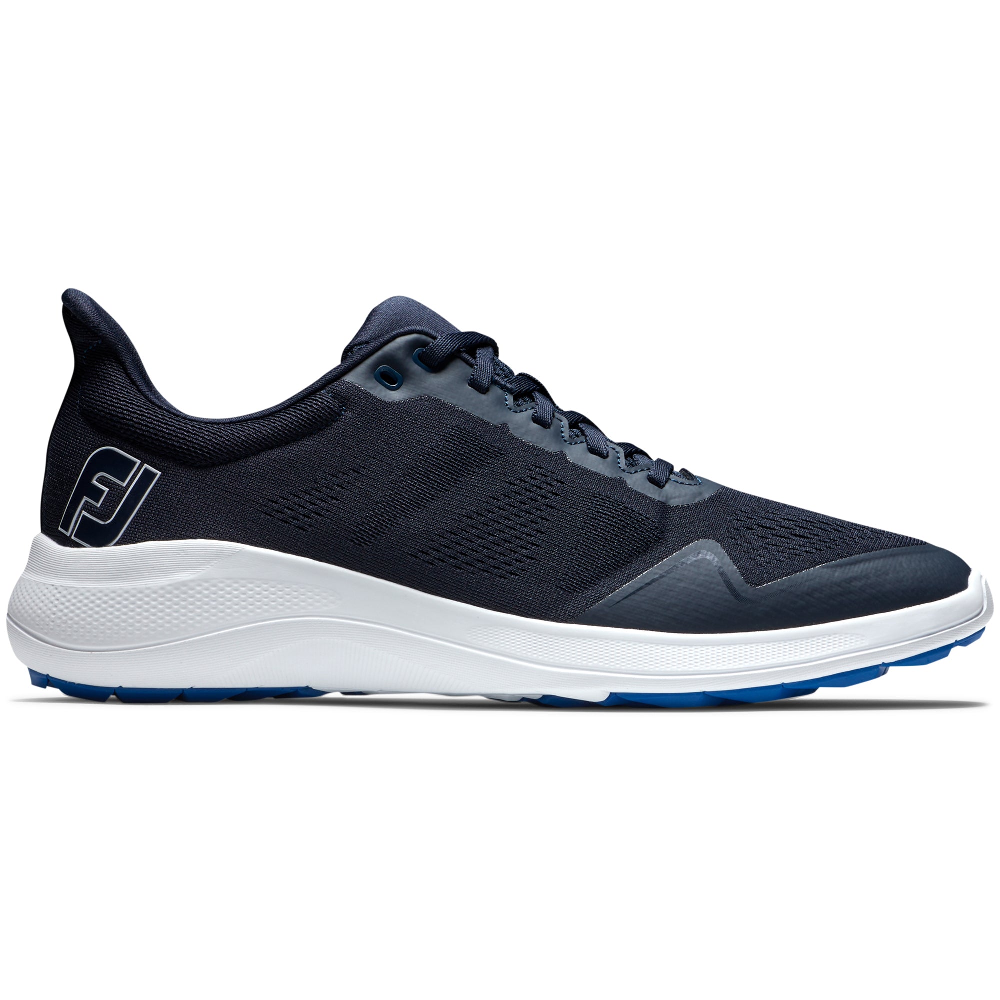 FootJoy FJ Flex Athletic Golf Shoes 56140 Navy White & Function18