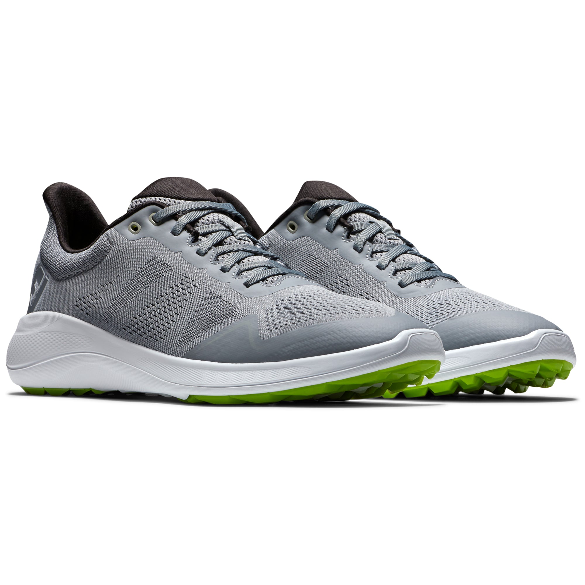 FootJoy FJ Flex Athletic Golf Shoes 56142 Grey White & Function18