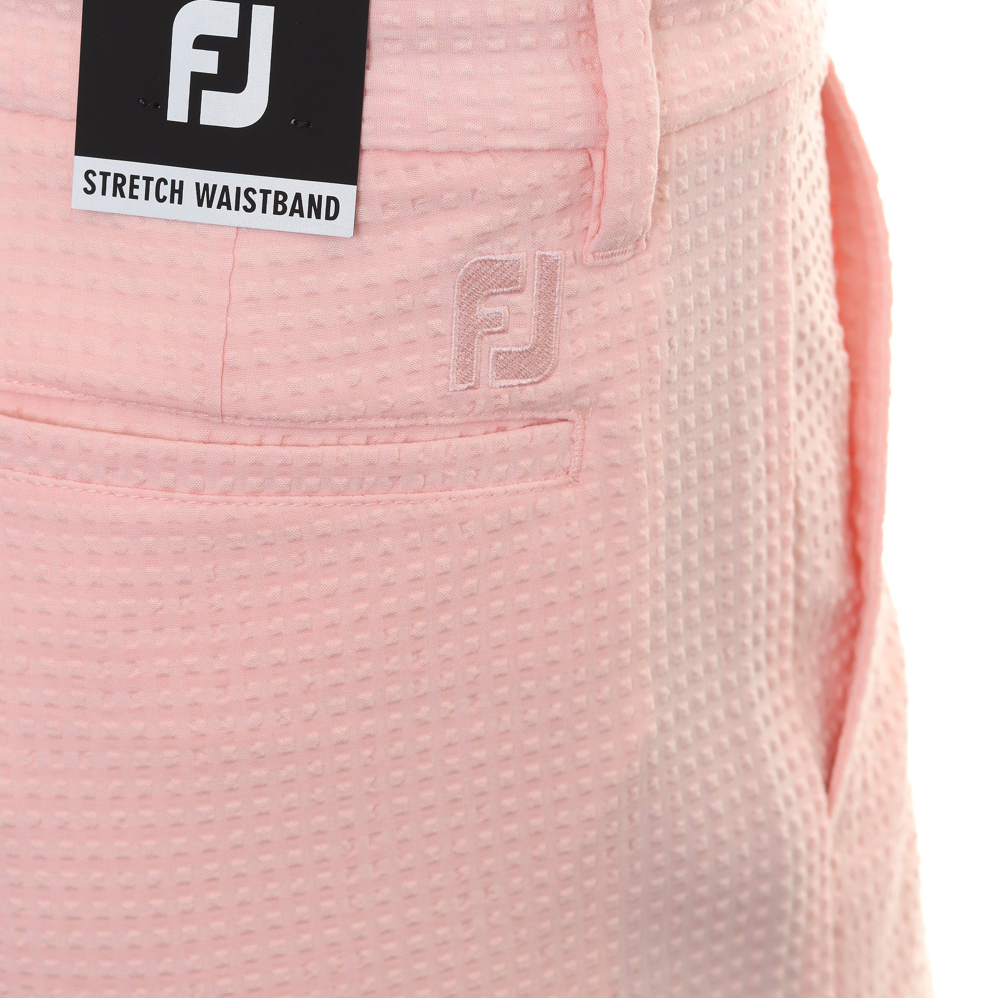 FootJoy Performance Seersucker Shorts 88412 Quartz Pink Function18