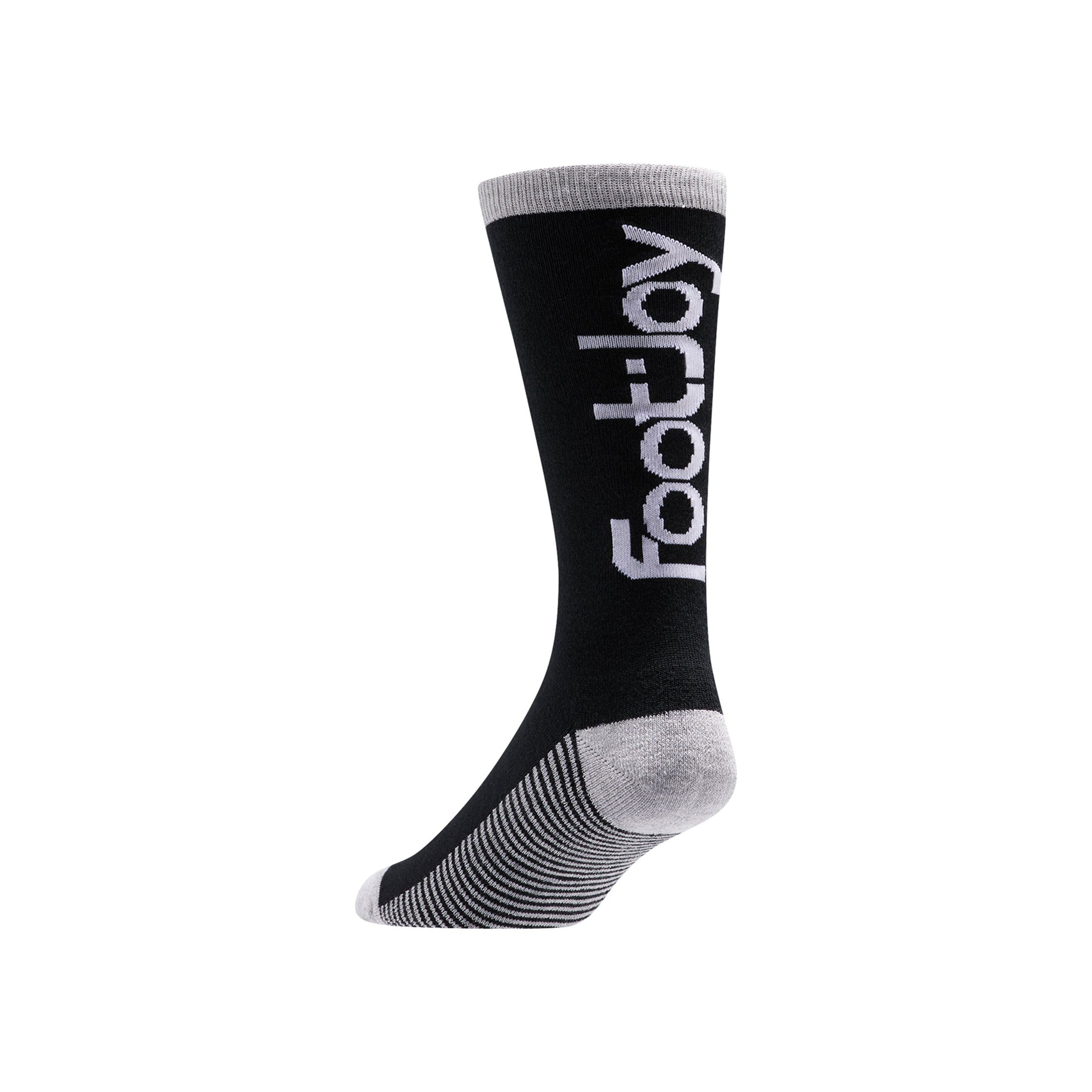 FootJoy ProDry Heritage Crew Golf Socks 15036H Black Grey White