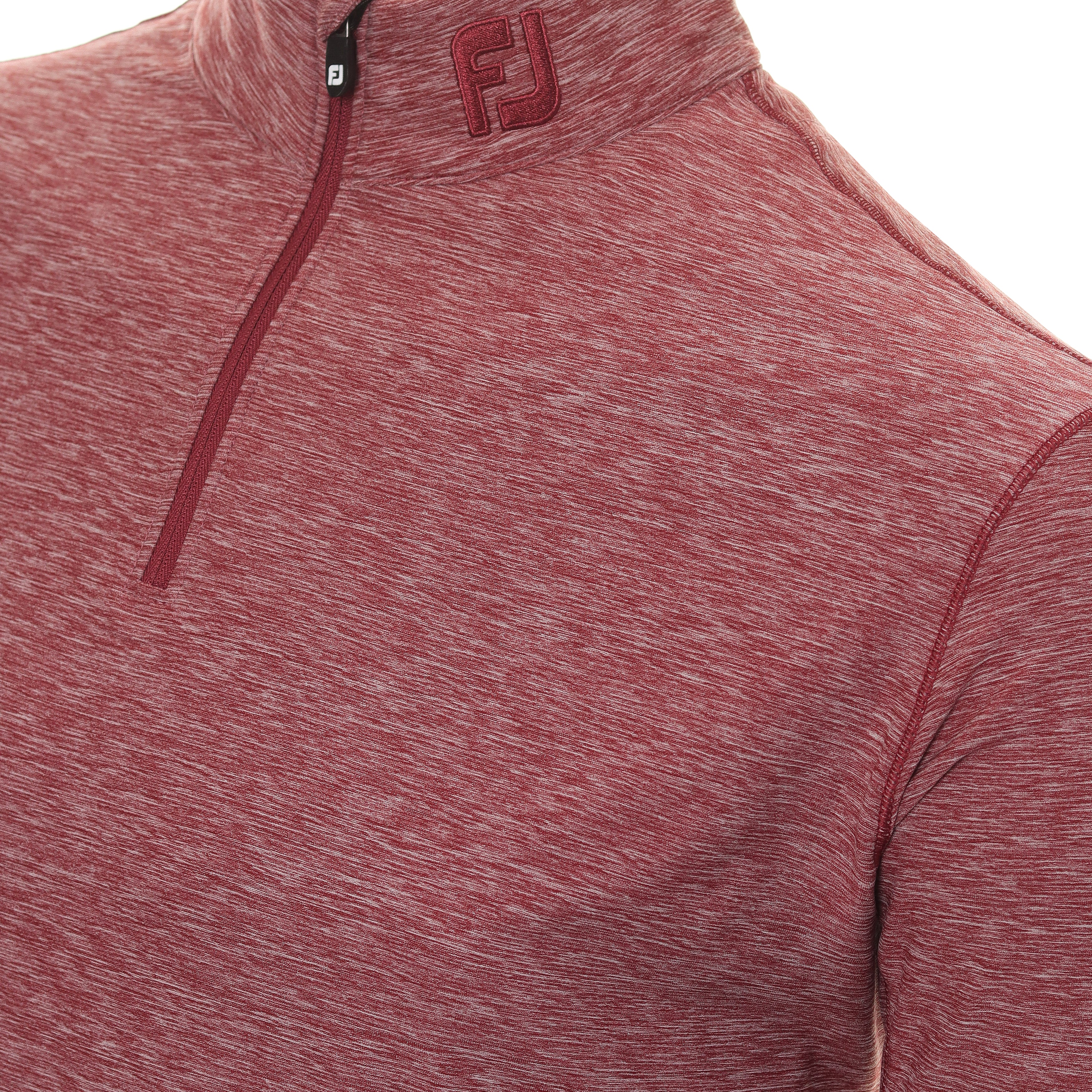 Footjoy Space Dye Chillout Golf Pullover - Maroon Footjoy Space Dye Chillout Golf Pullover - Maroon