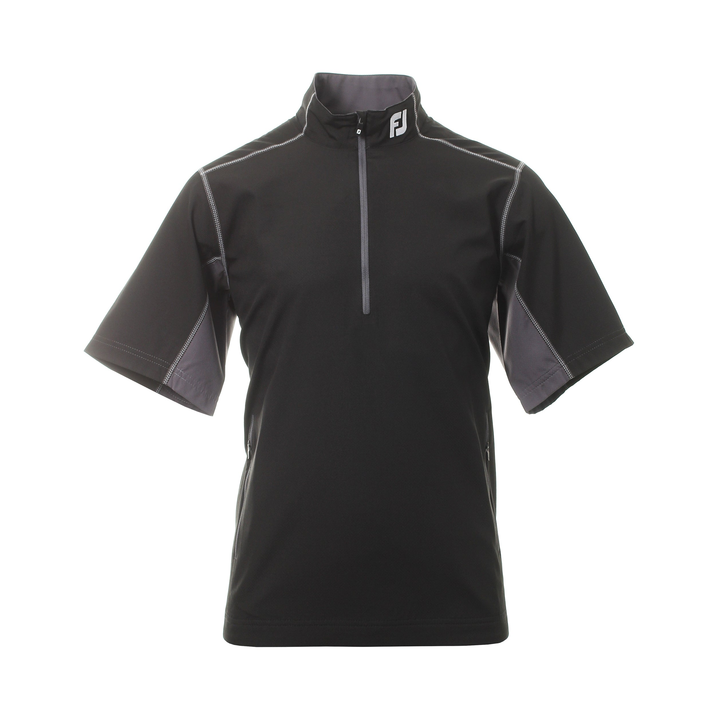 FootJoy FJ Half Zip SS Windshirt 84499 Black Function18
