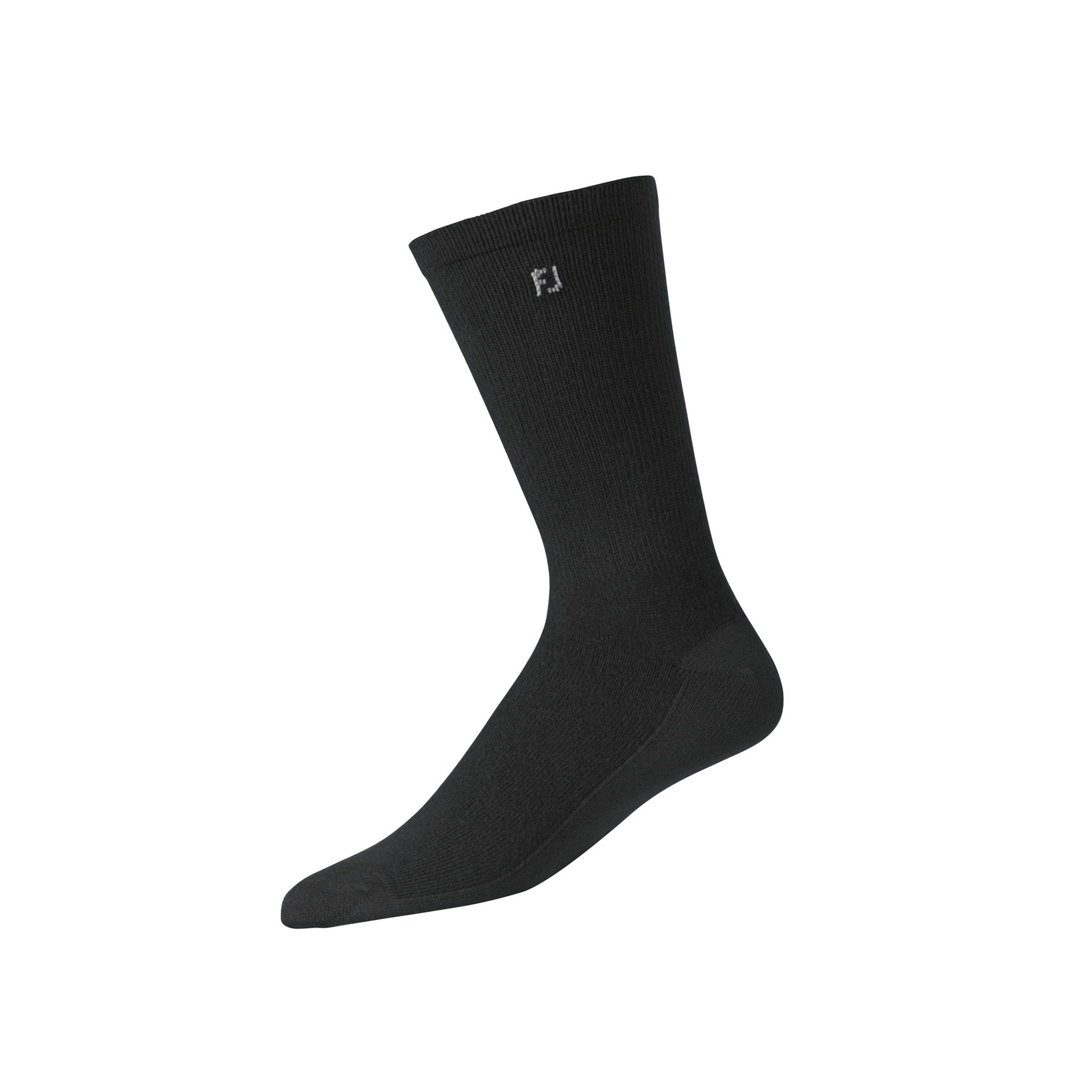 FootJoy ProDry Lightweight Crew Golf Socks 3 Pack 17140P Black & Function18