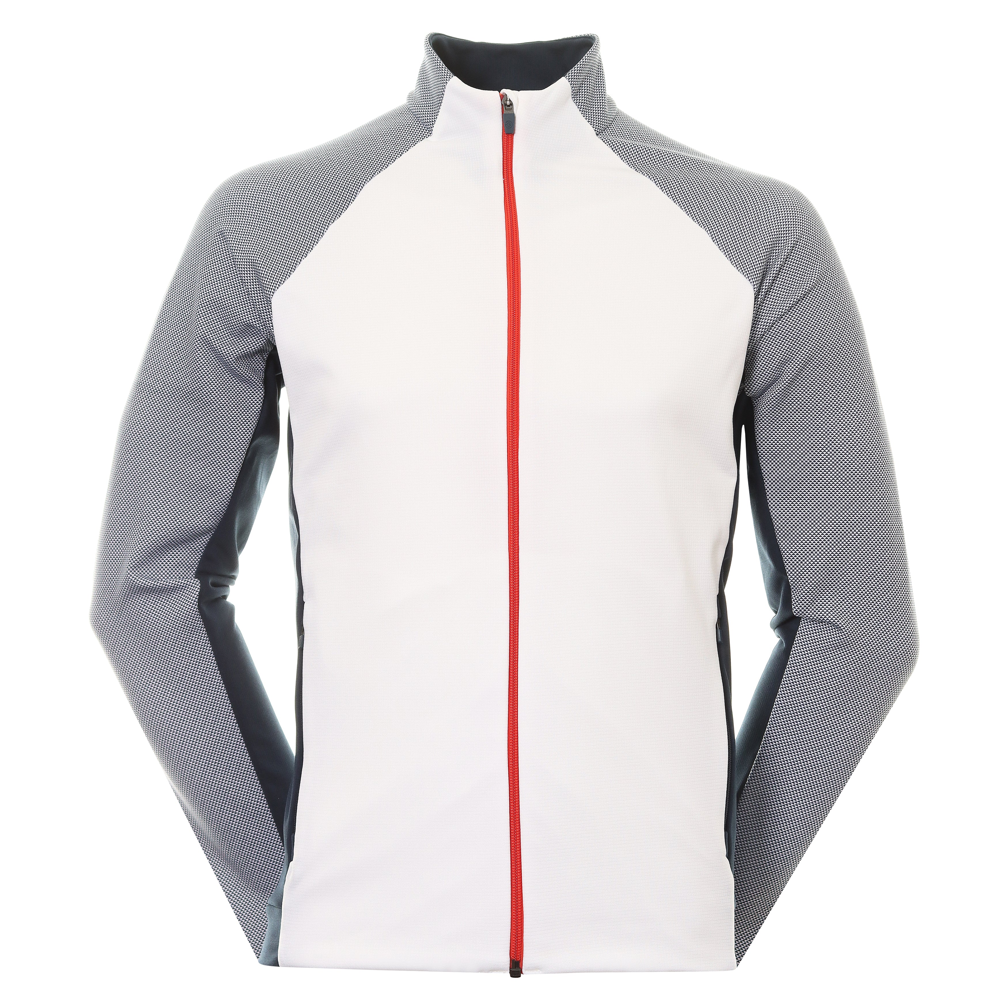 Galvin Green Donald Insula Golf Jacket White Navy Orange 9238