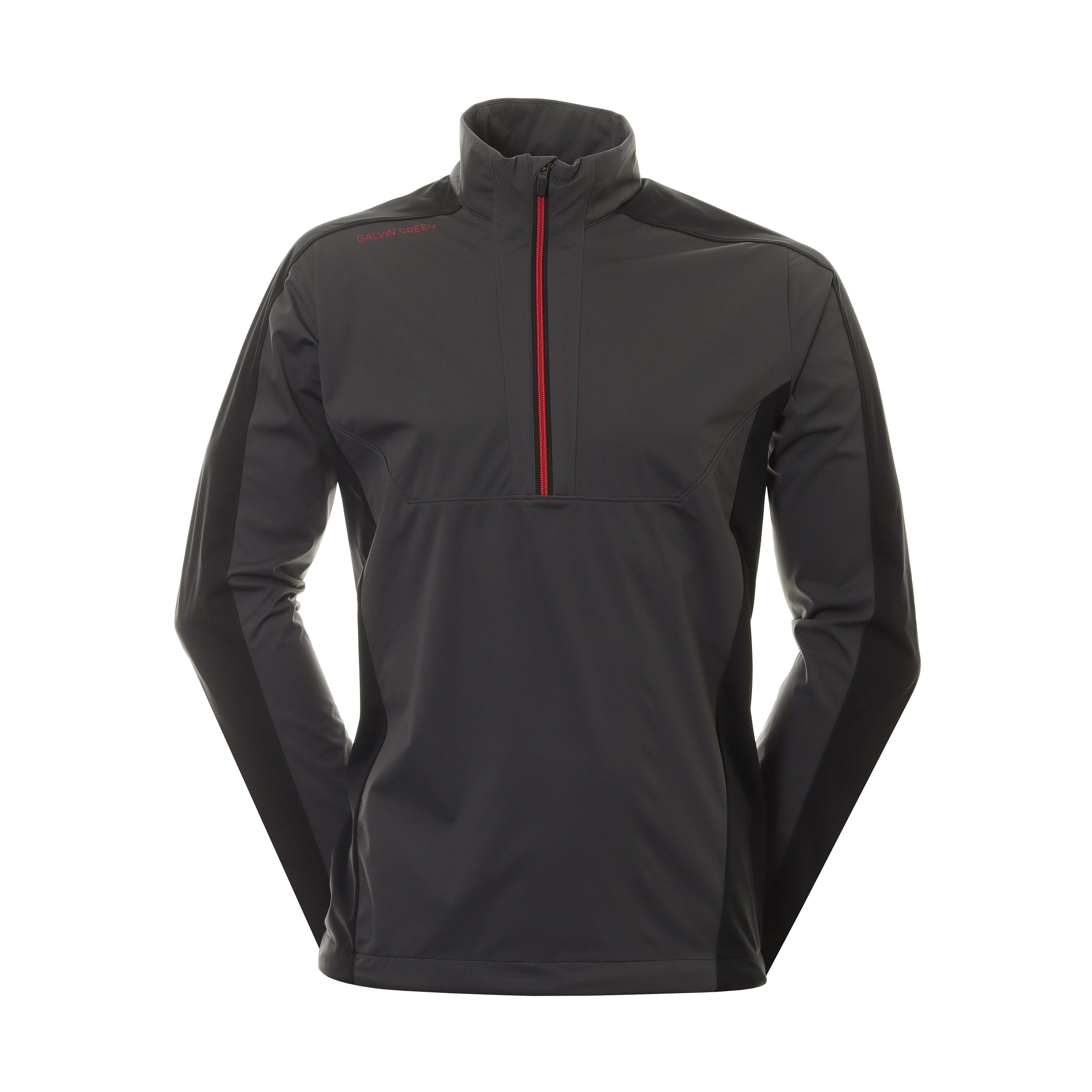 Galvin Green Lawrence Interface1 Golf Jacket Iron Black Red